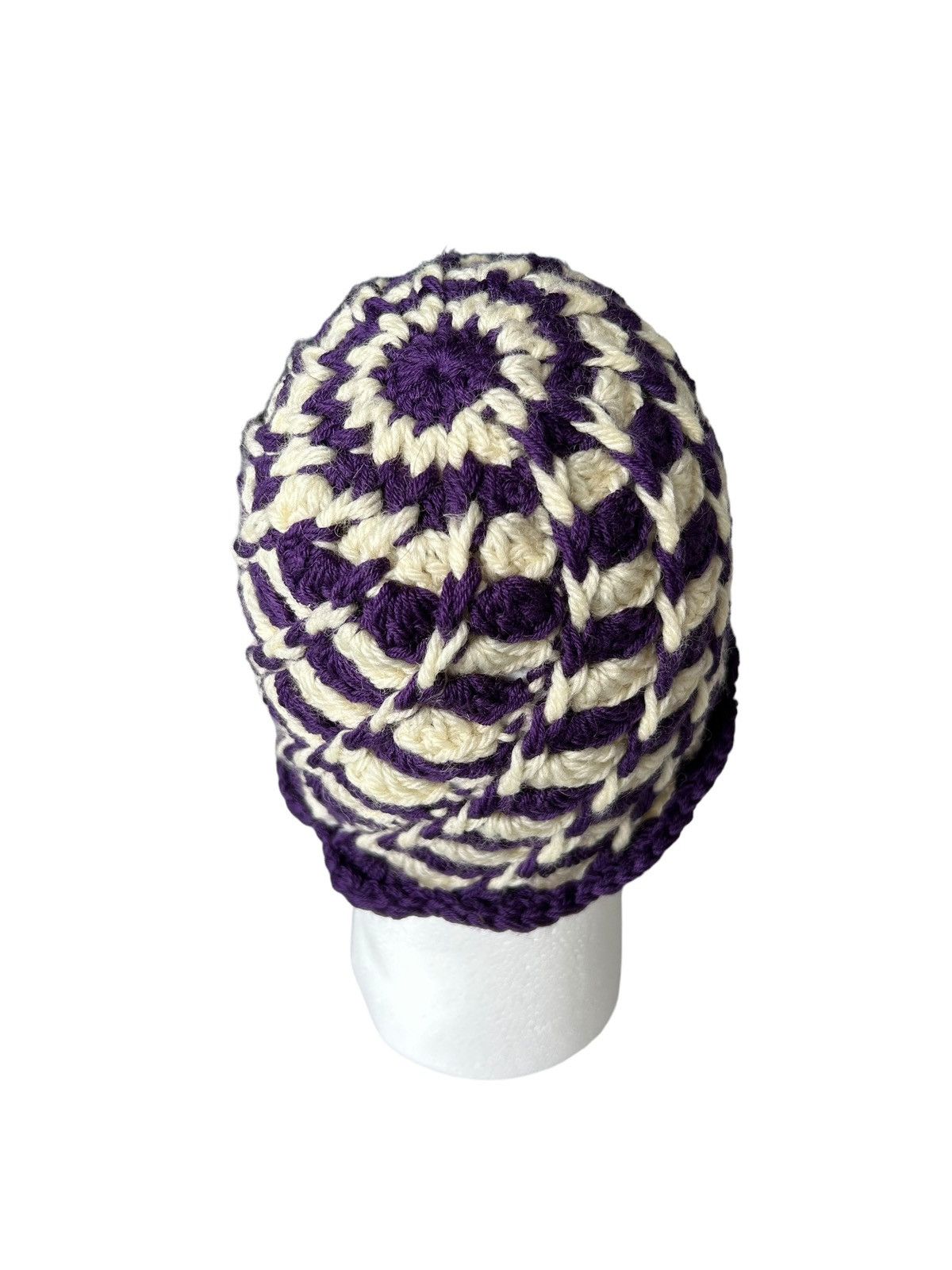 14th Addiction × Japanese Brand 💥Handmade Crochet knitted Beanie Hats Size ONE SIZE - 5 Thumbnail