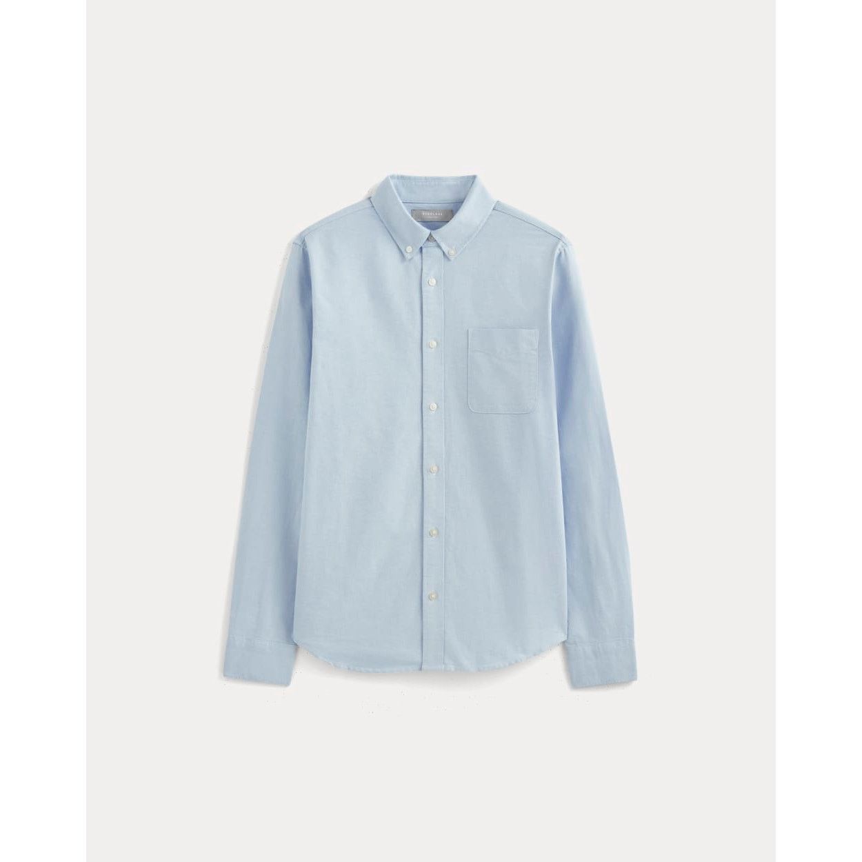 Everlane Everlane Classic Oxford Shirt Light Blue Mens Size US XL / EU 56 / 4 - 2 Thumbnail