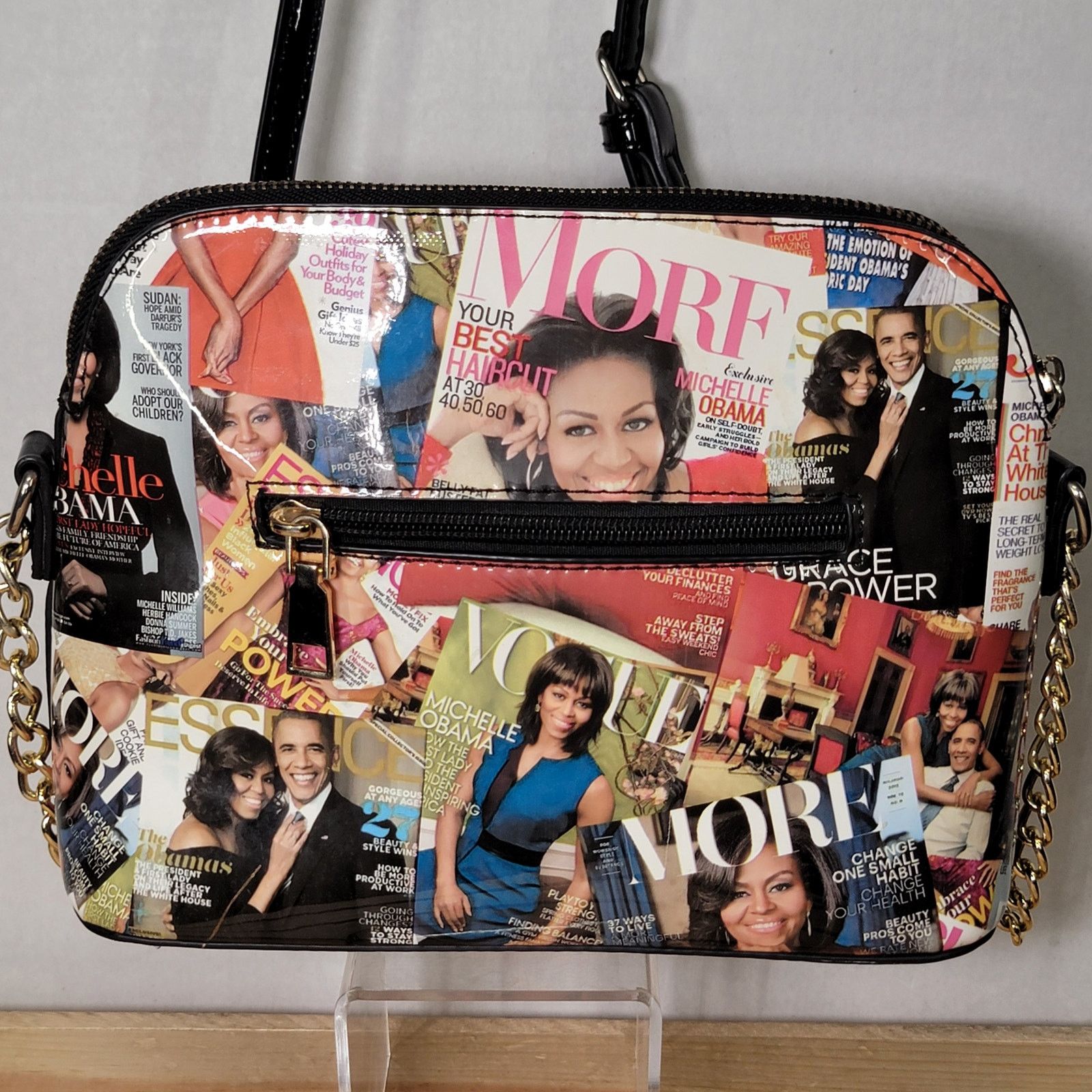 Other Michelle Obama Magazine Covers Shoulder Purse Size ONE SIZE - 2 Thumbnail
