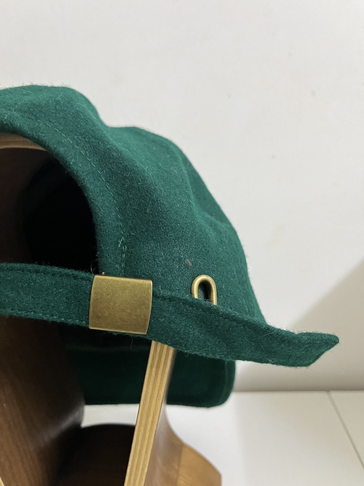Issey Miyake Ne-Net By Issey Miyake N Logo Wool Plaid Cap Hat Size ONE SIZE - 6 Thumbnail