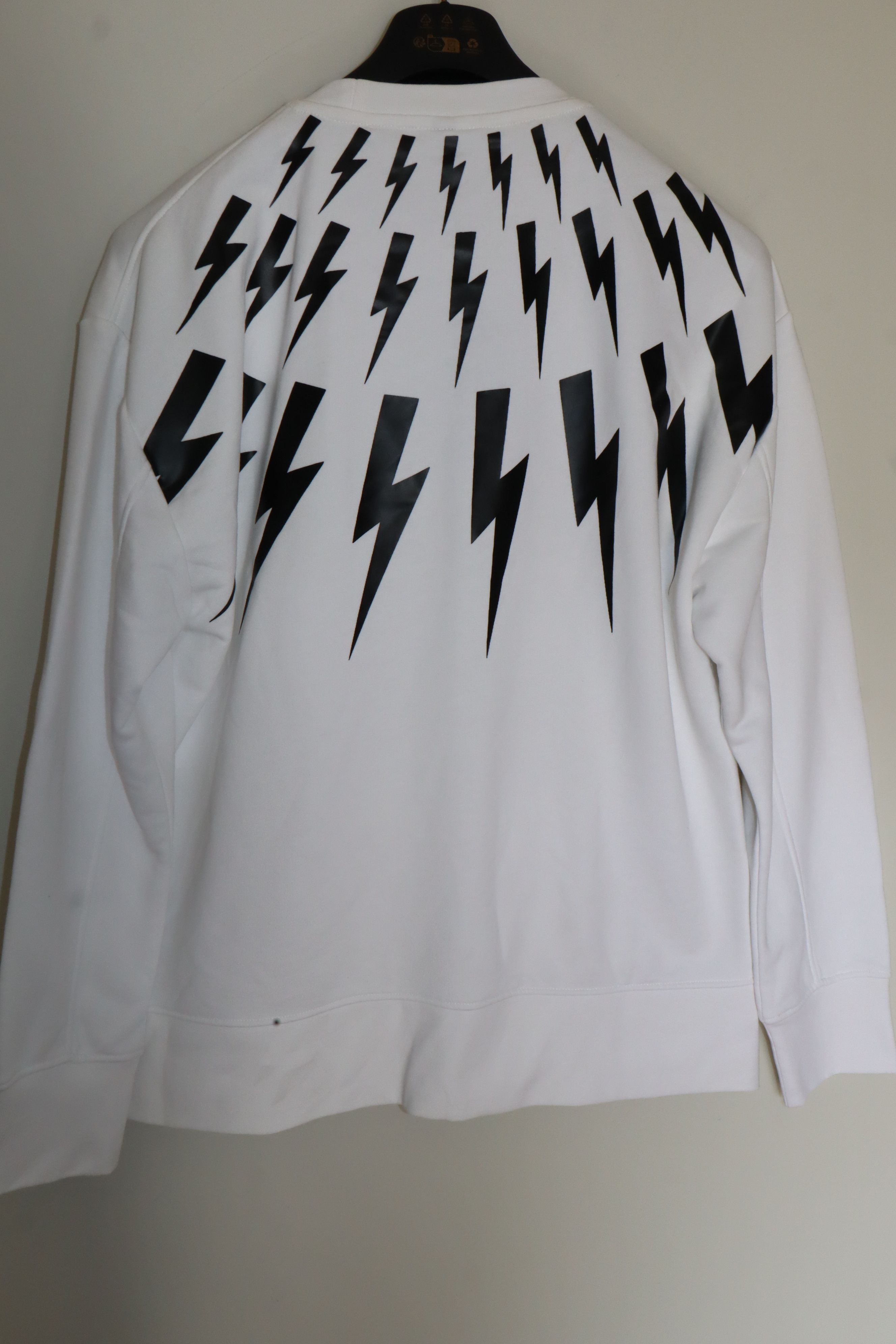 Neil Barrett Lightning bolt print sweatshirt Size US M / EU 48-50 / 2 - 8 Thumbnail
