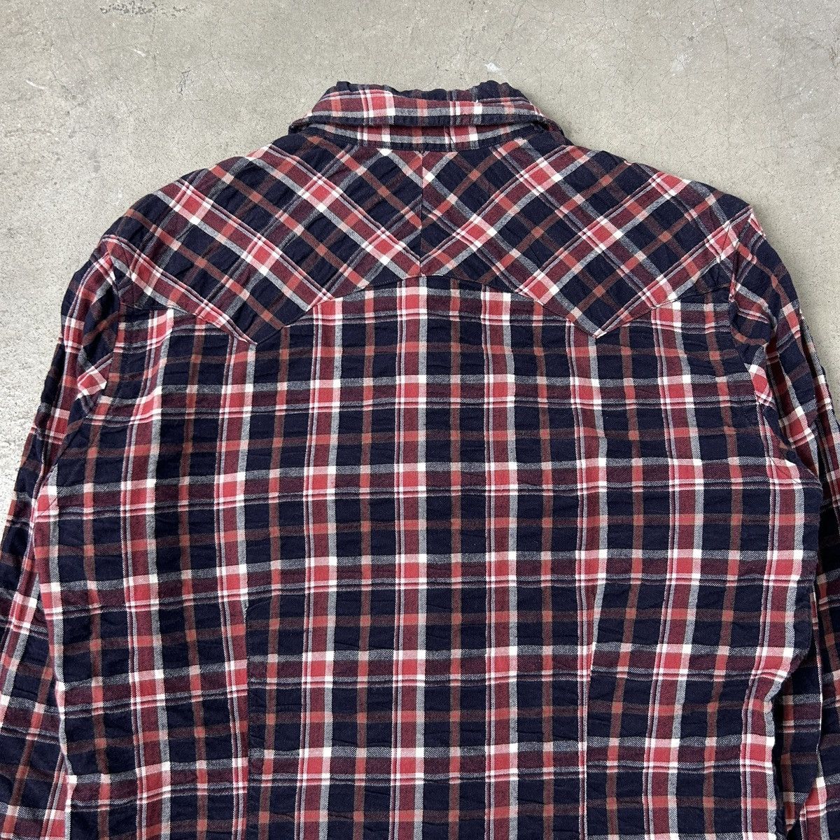 Hysteric Glamour × Japanese Brand × Vintage 291295=Homme Western Pearl Flannel Size US M / EU 48-50 / 2 - 19 Thumbnail