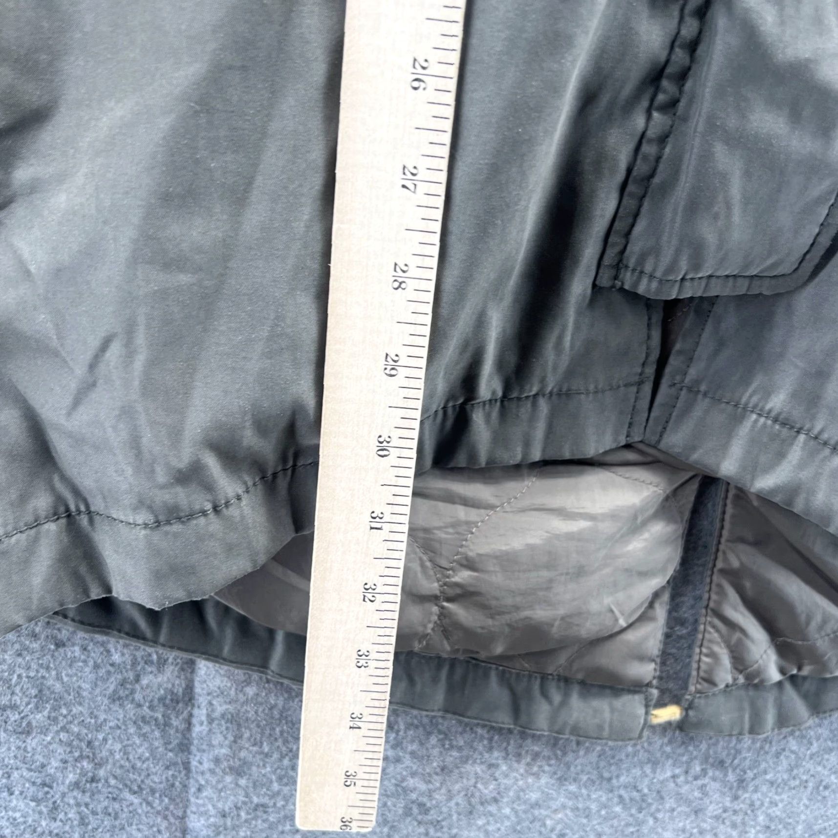 Abercrombie & Fitch Abercrombie & Fitch Parka Jacket Womens Small Green Olive Hooded Lined Vintage Size S / US 4 / IT 40 - 5 Thumbnail