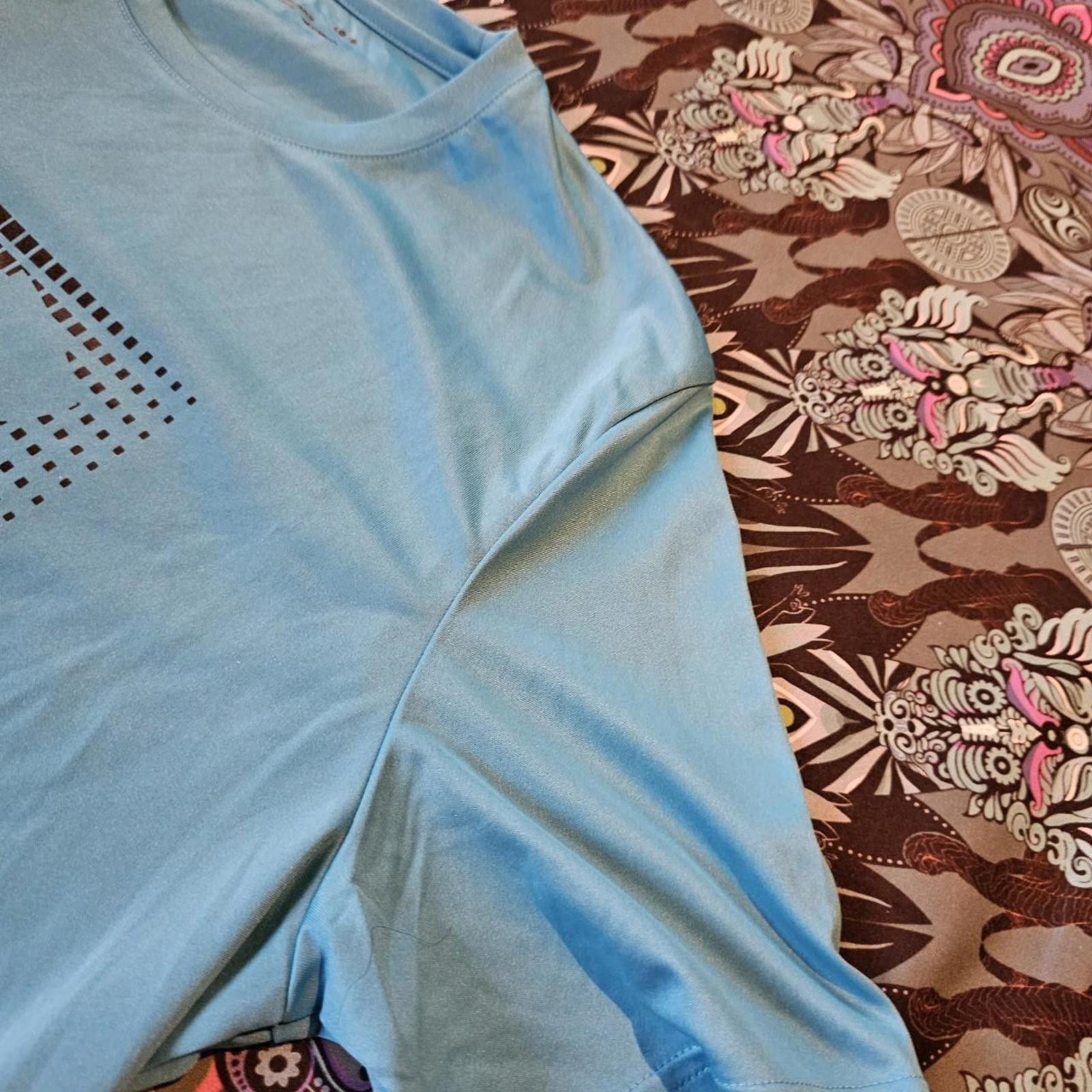 Under Armour Under Armour Men's Black and Blue Dri Fit Workout Shirt Size US L / EU 52-54 / 3 - 4 Thumbnail