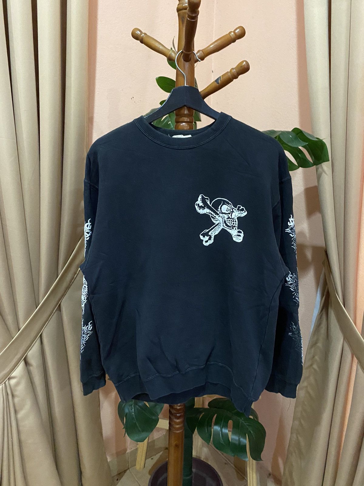 Other VINTAGE HEAD SKULL SKATEBOARD SWEATSHIRT Size US M / EU 48-50 / 2 - 3 Thumbnail