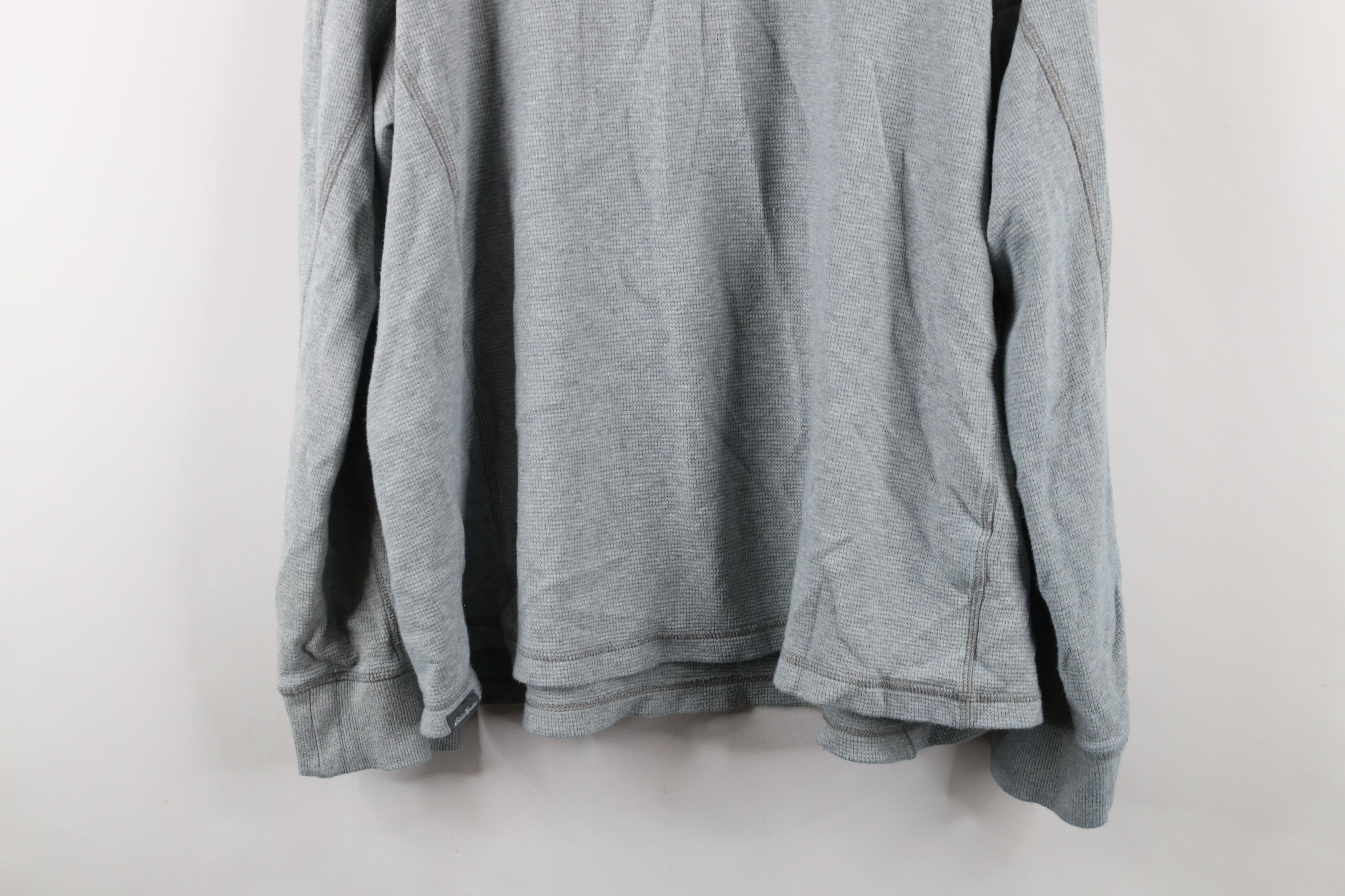 Eddie Bauer × Vintage Vintage Y2K Eddie Bauer Knit Long Sleeve Henley T-Shirt Size US XXL / EU 58 / 5 - 13 Thumbnail