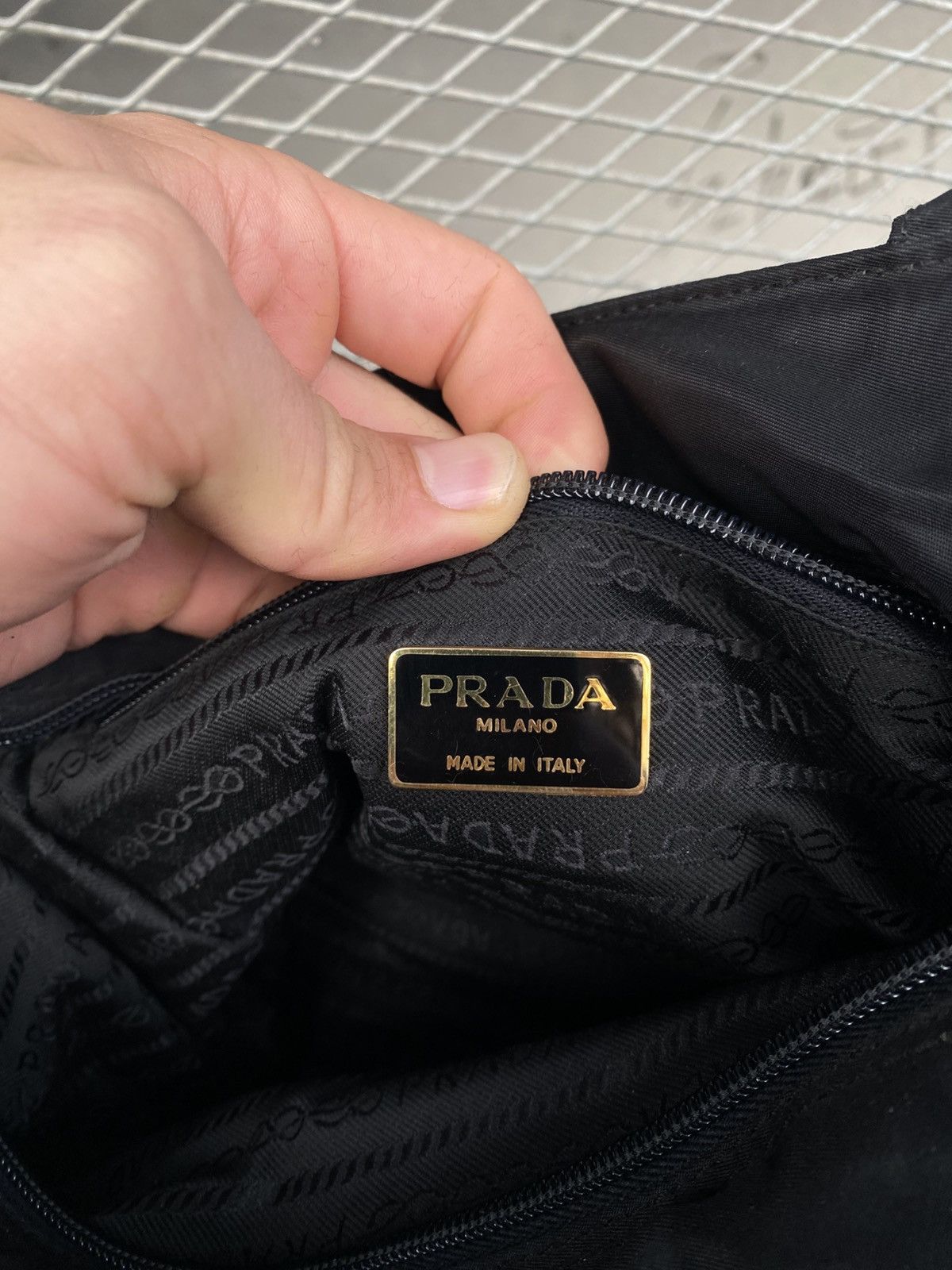 Prada Prada Nylon Handbag Size ONE SIZE - 18 Thumbnail