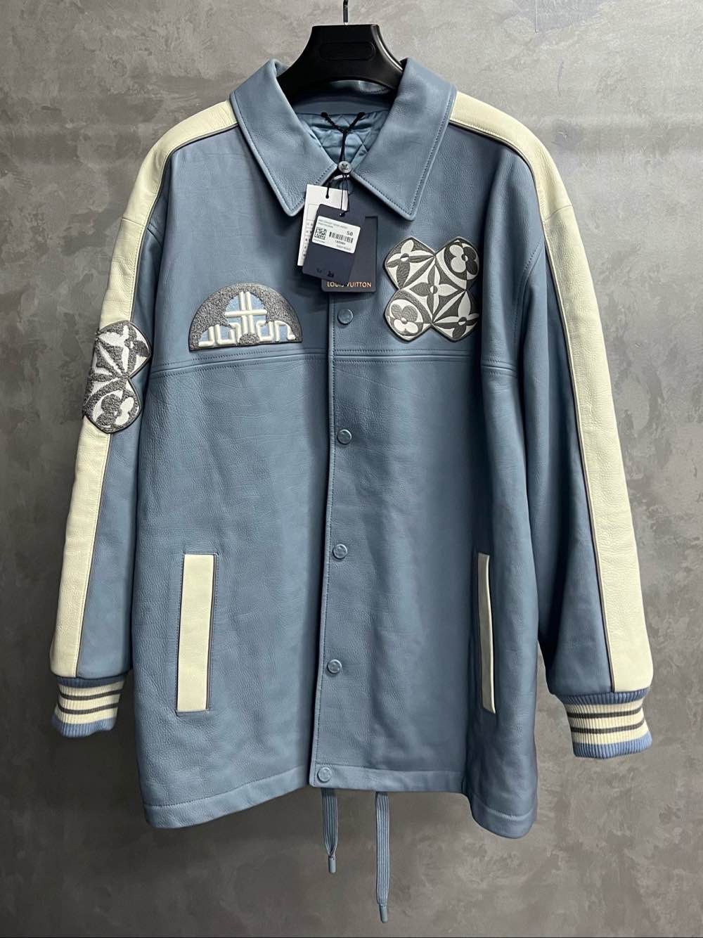 Louis Vuitton Louis Vuitton Craggy Leather Coach Jacket Size 58 Size US XXL / EU 58 / 5 - 1 Thumbnail