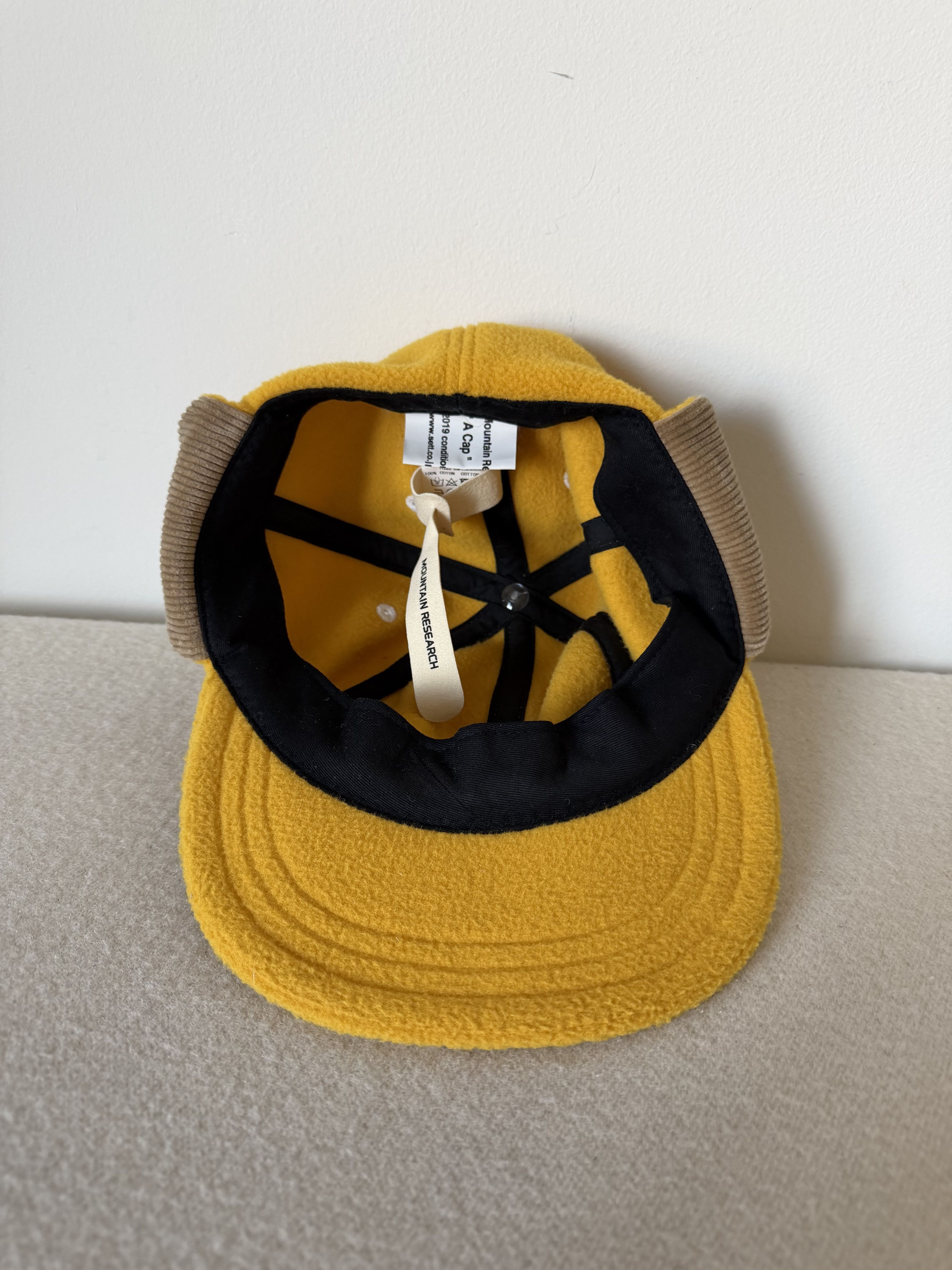 Mountain Research Mountain Research Earflap A Cap in Yellow Fleece Size ONE SIZE - 6 Thumbnail