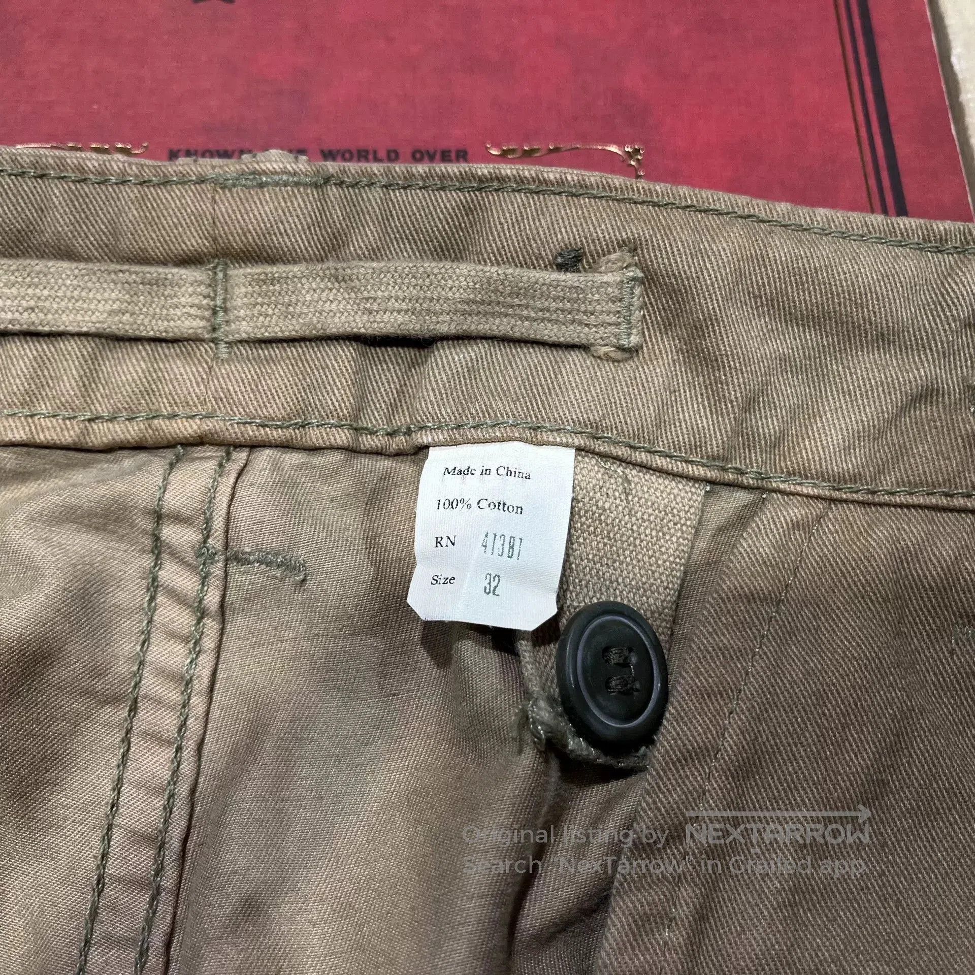 RRL Ralph Lauren vintage double rl cargo shorts for men. Size US 32 / EU 48 - 3 Thumbnail