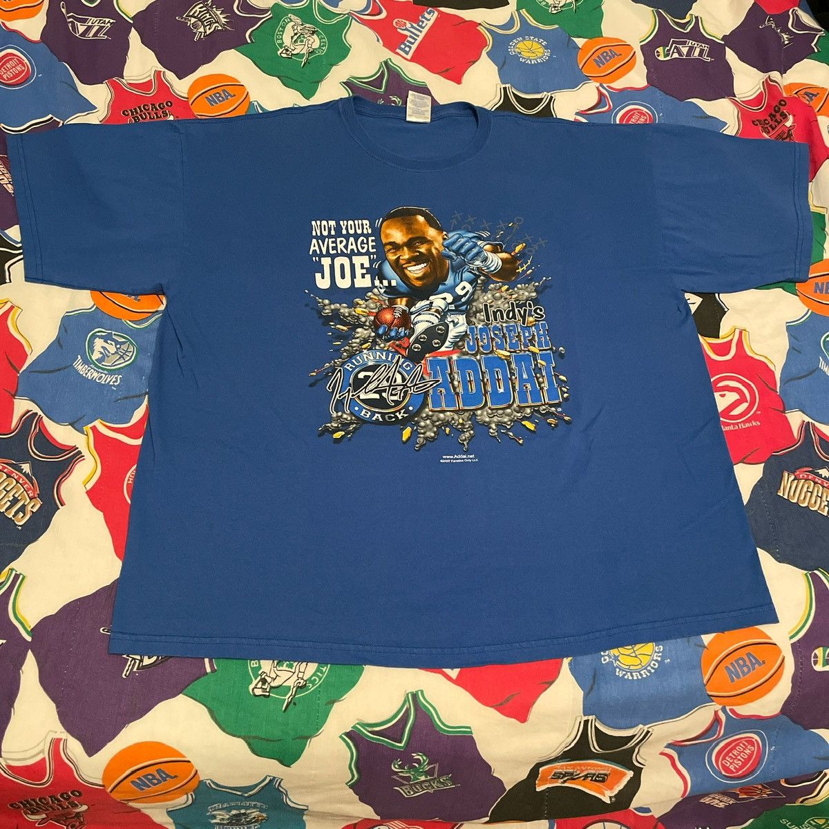 NFL × Vintage Vintage NFL 2007 Joseph Addai Indianapolis Colts Tee Size US XXL / EU 58 / 5 - 1 Thumbnail
