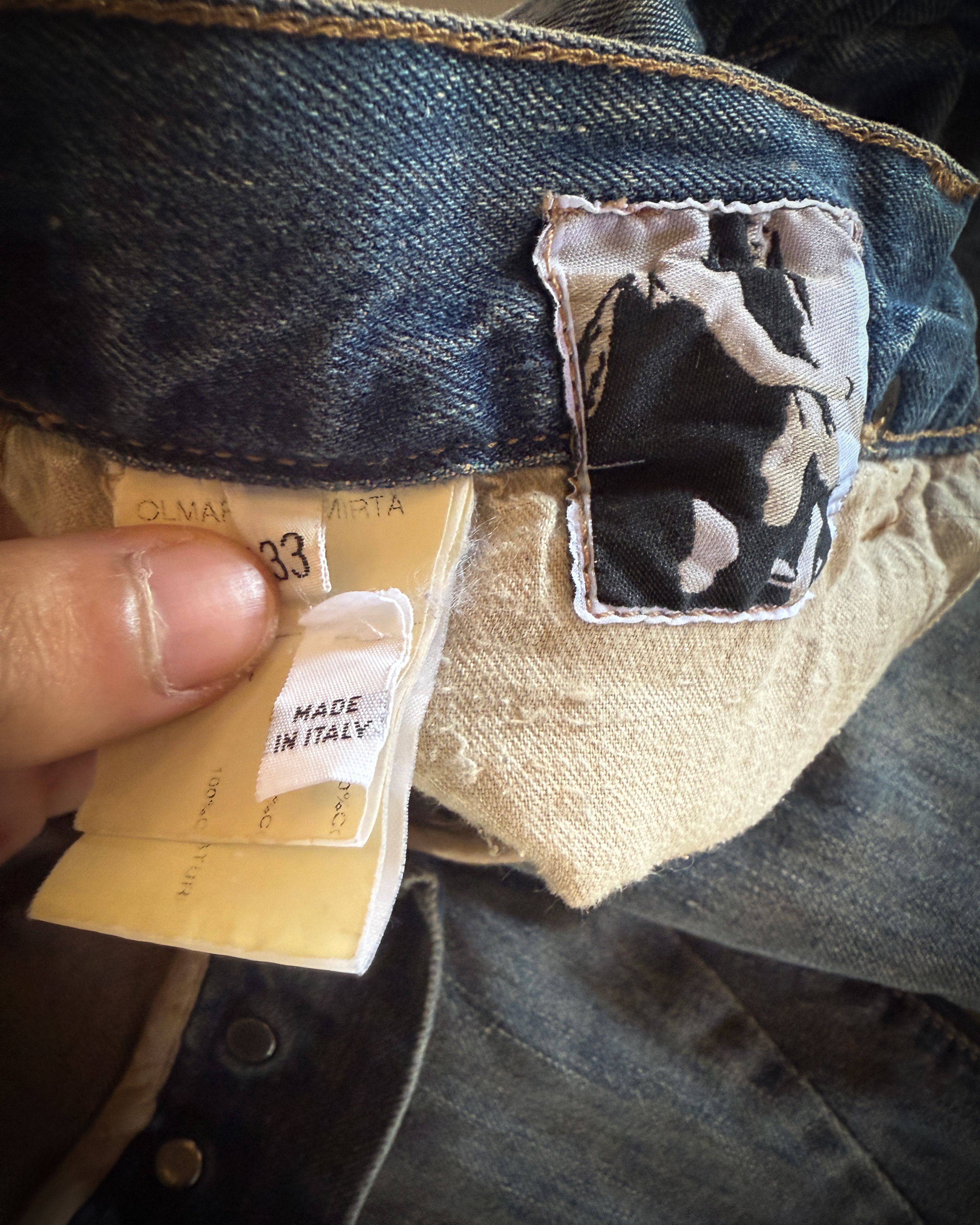 Rick Owens RICK OWENS AW2007 "EXPLODER" INDIGO DETRIOTS Size US 33 - 5 Thumbnail