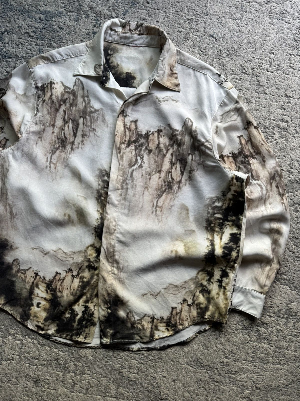 Li-Ning Li-Ning Multicolor Faded Shirt Size M Size US M / EU 48-50 / 2 - 2 Thumbnail