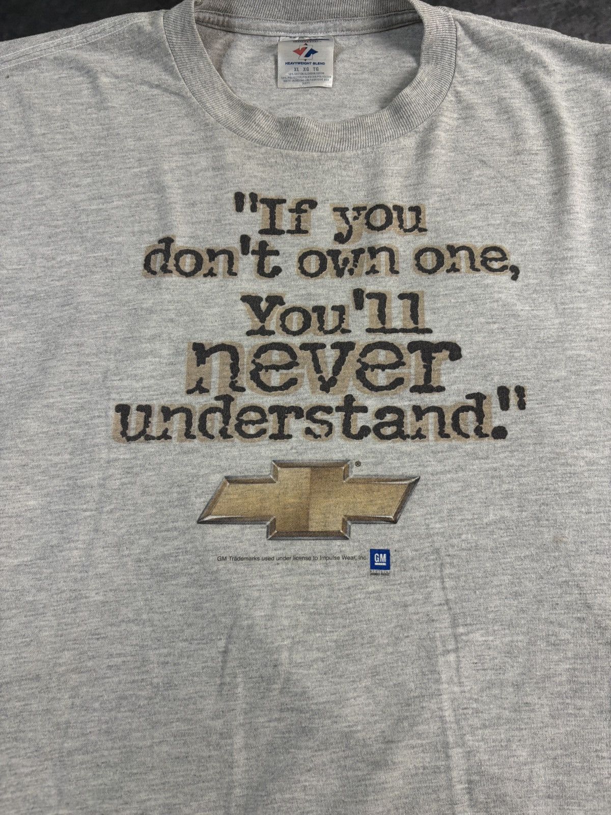 Vintage Vintage Chevrolet Trucks Tee 1990s GM Youll Never Understand Size US XL / EU 56 / 4 - 2 Thumbnail