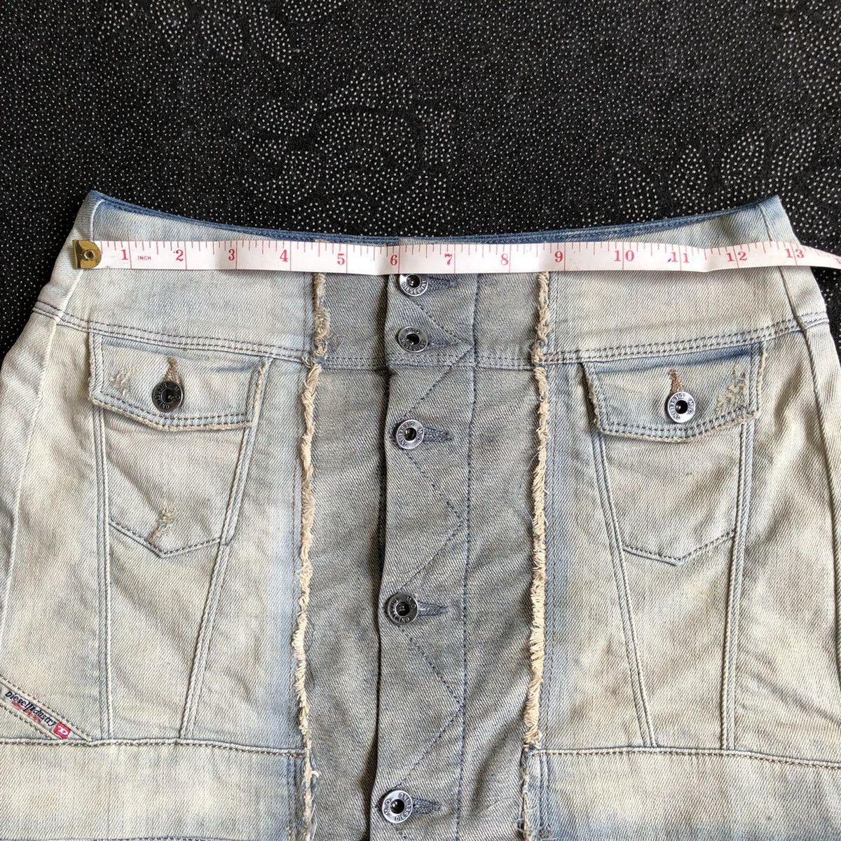 Diesel DIESEL full button jeans mini skirt Size 26" / US 2 / IT 38 - 19 Thumbnail