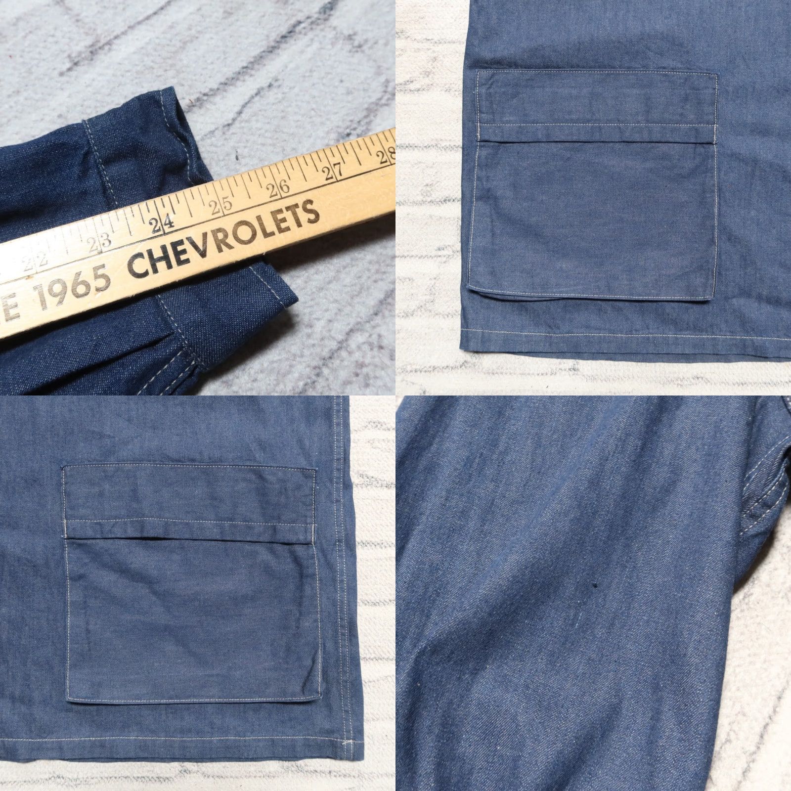 Levi's VINTAGE Levi's Denim Jacket / Made & Crafted / Pullover Anorak / M / Dark Wash / Jacket / Men Size US M / EU 48-50 / 2 - 10 Thumbnail