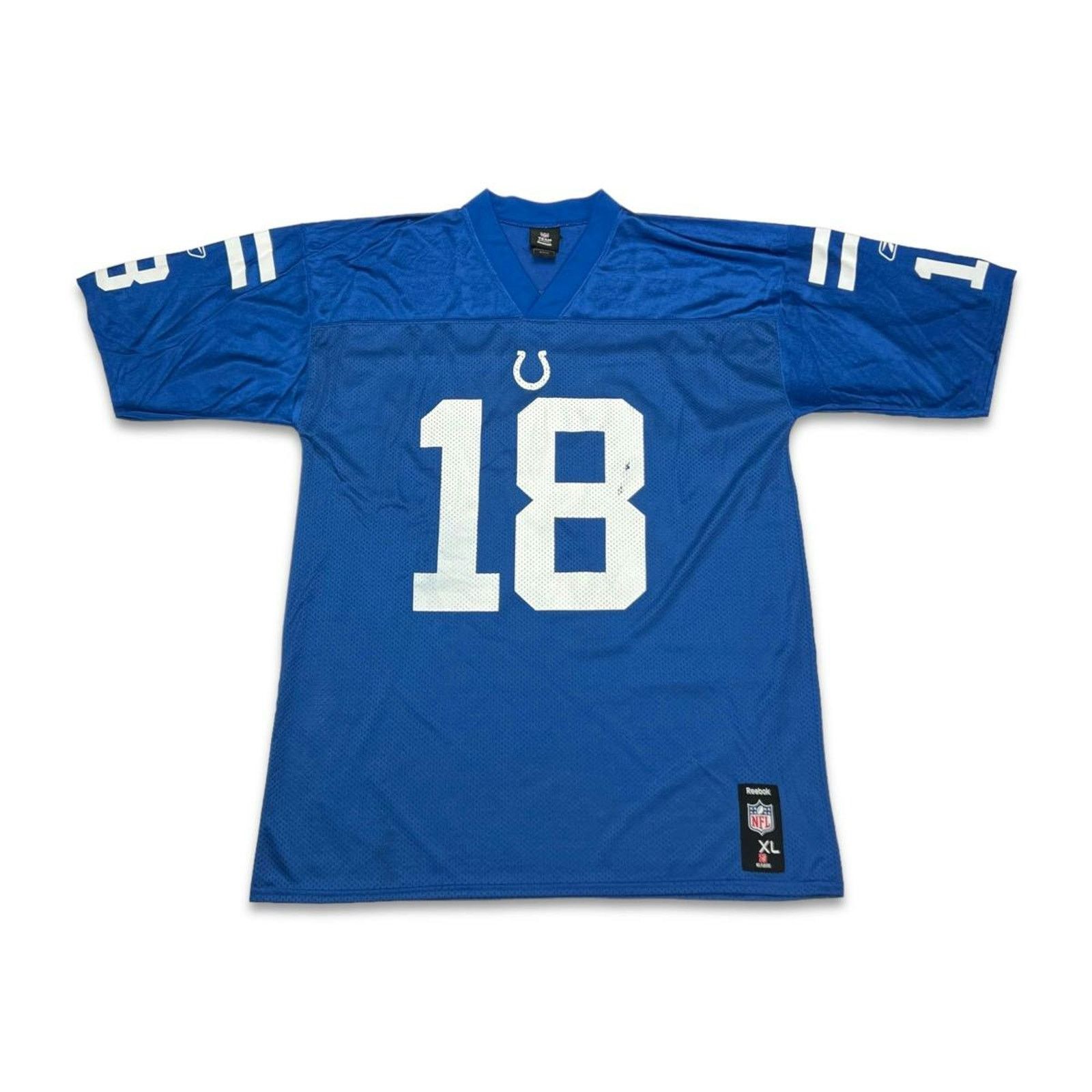 NFL × Reebok × Vintage Reebok Peyton Manning Indianapolis Colts Jersey XL Football Size US XL / EU 56 / 4 - 4 Thumbnail