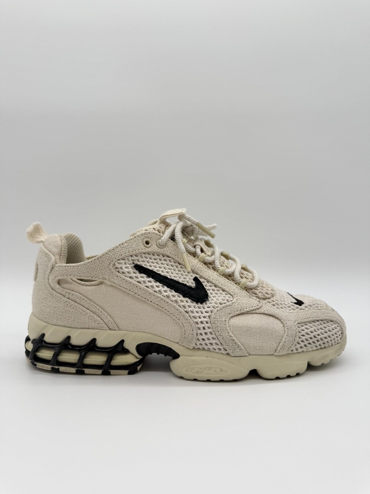 Nike × Stussy Nike Air Zoom Spiridon Cage 2 Stussy Fossil EU 42,5 Size US 9 / EU 42 - 1 Thumbnail