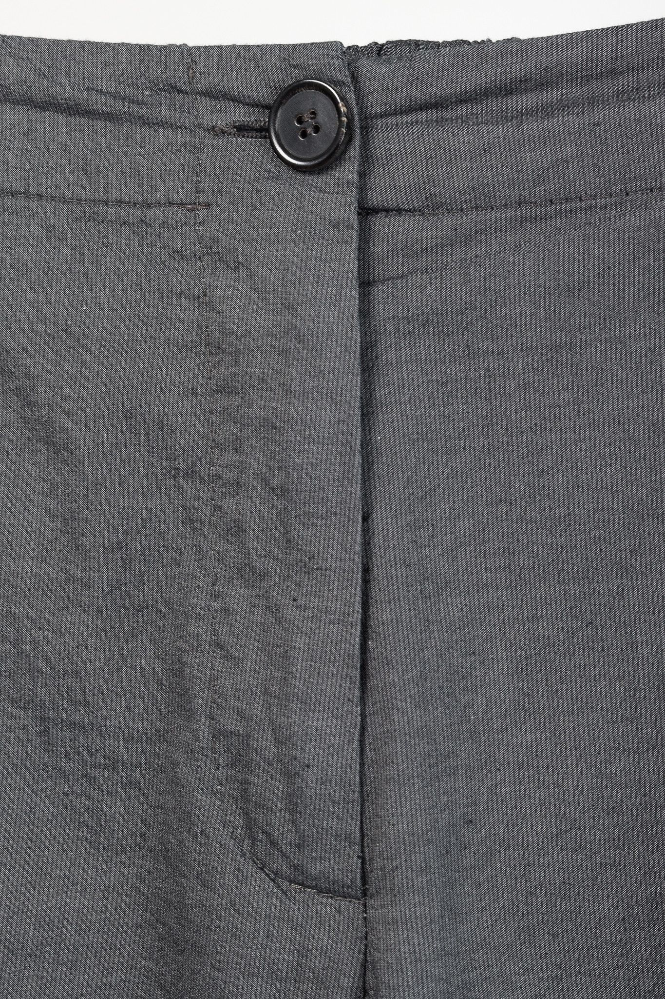 Other Peter O. Mahler Grey Cotton Tapered Cropped Pants Size 27" / US 4 / IT 40 - 8 Thumbnail
