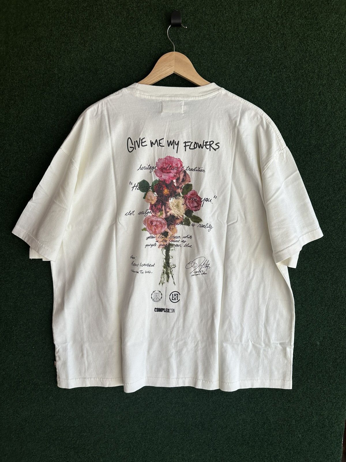 CLOT Honor The Gift x Clot x Complexcon Tee Size US XL / EU 56 / 4 - 2 Thumbnail