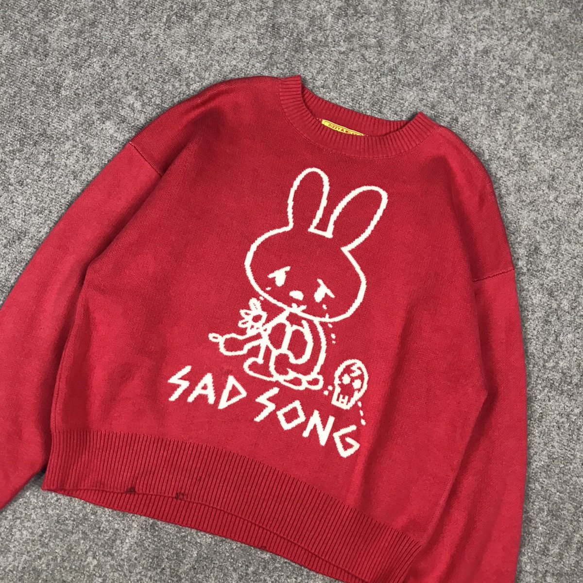 Hysteric Glamour × If Six Was Nine × Japanese Brand HYSTERIC GLAMOUR DIZZY&MILKY KNITWEAR PINK RABBIT DESIGN Size US S / EU 44-46 / 1 - 3 Thumbnail