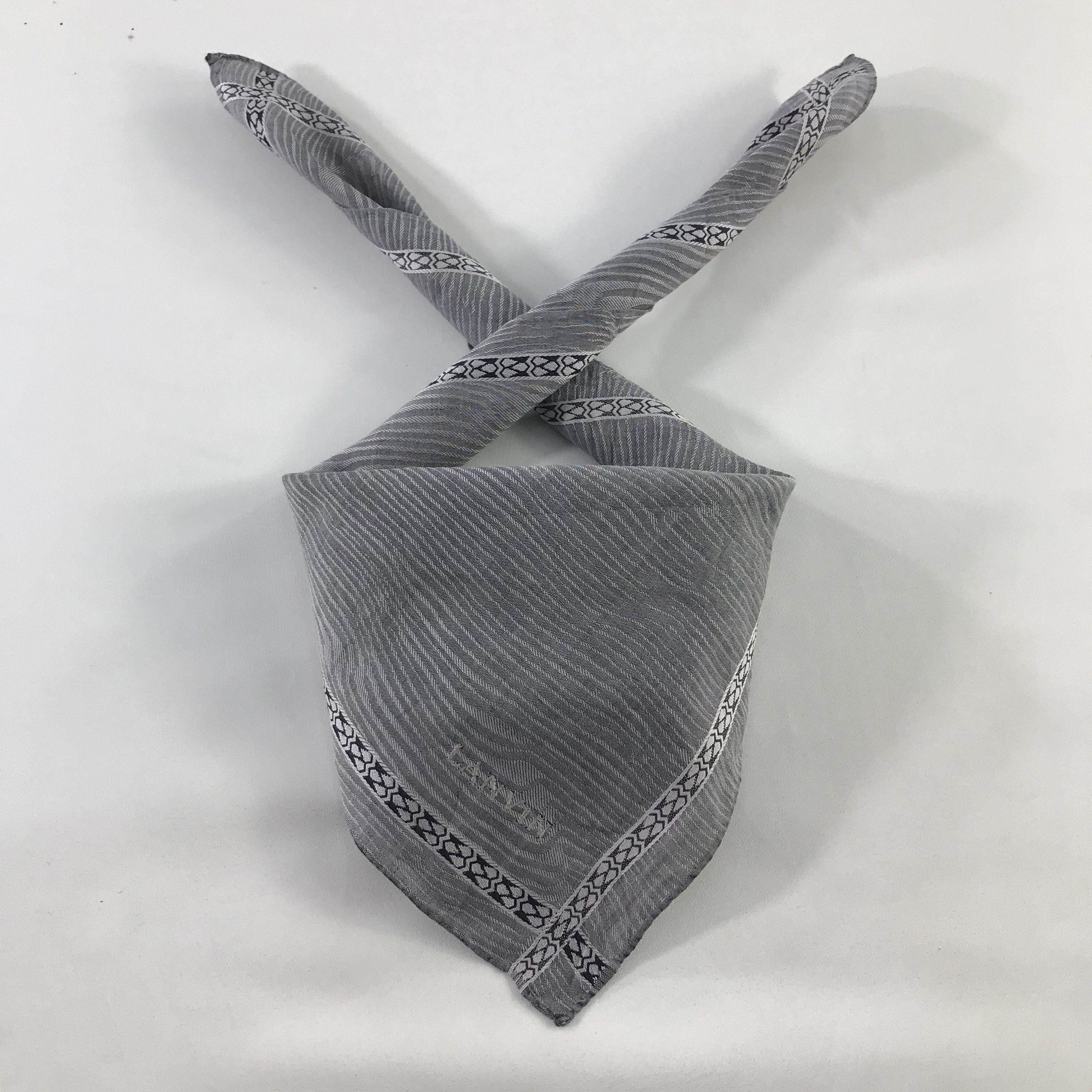 Lanvin × Vintage Lanvin Bandana / Handkerchief / Neckerchief - S1134 Size ONE SIZE - 3 Thumbnail