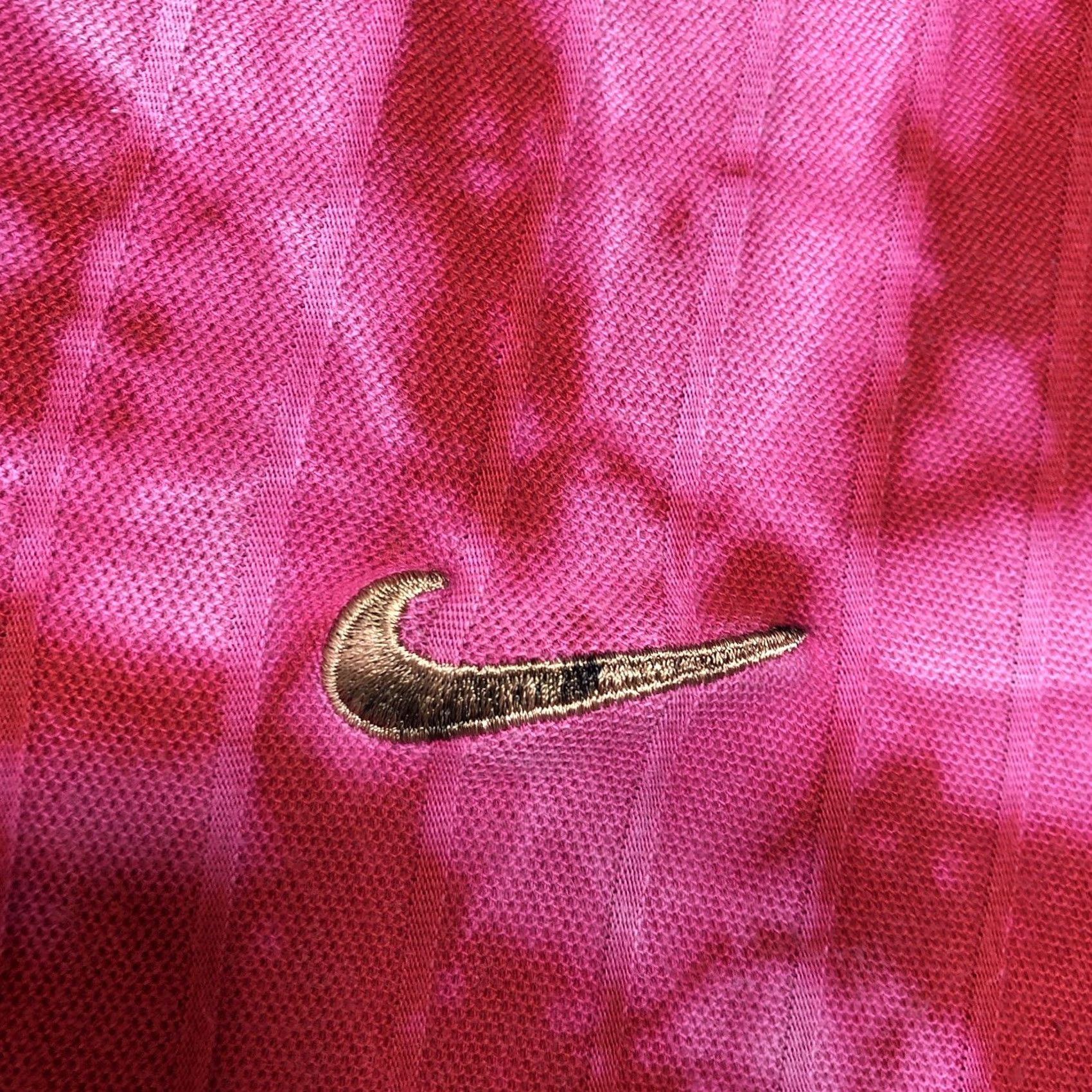 Nike VINTAGE Nike Polo Shirt L Acid Wash Tie Dye Red 1 Of 1 Custom Golfing Mens Size US L / EU 52-54 / 3 - 4 Thumbnail