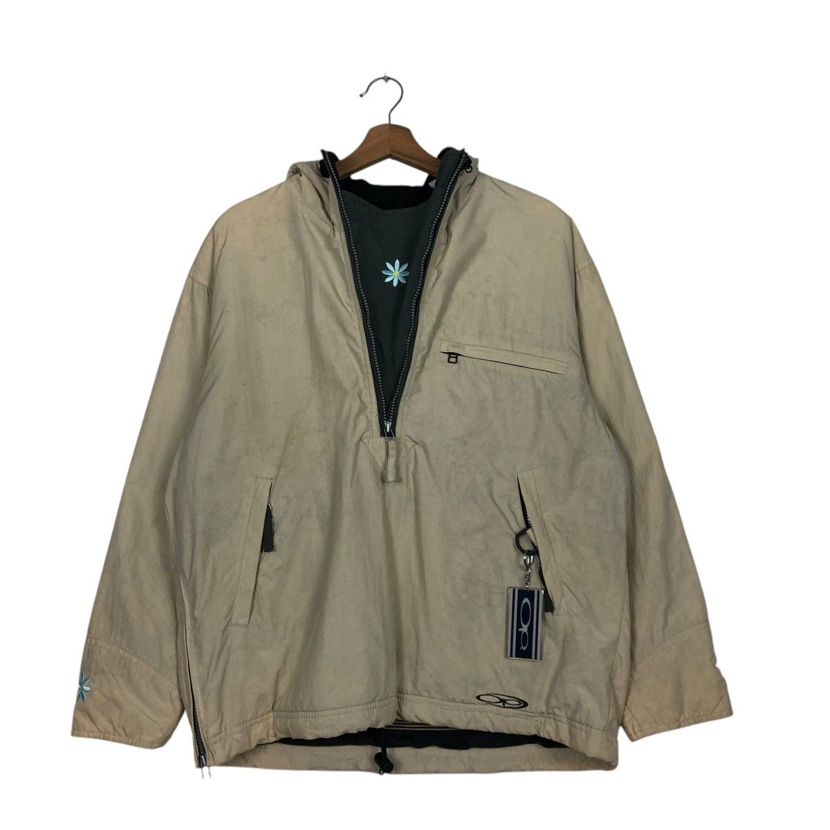 Japanese Brand 🔥VINTAGE ANORAK JACKET OCEAN PACIFIC BIG LOGO Size US M / EU 48-50 / 2 - 16 Thumbnail