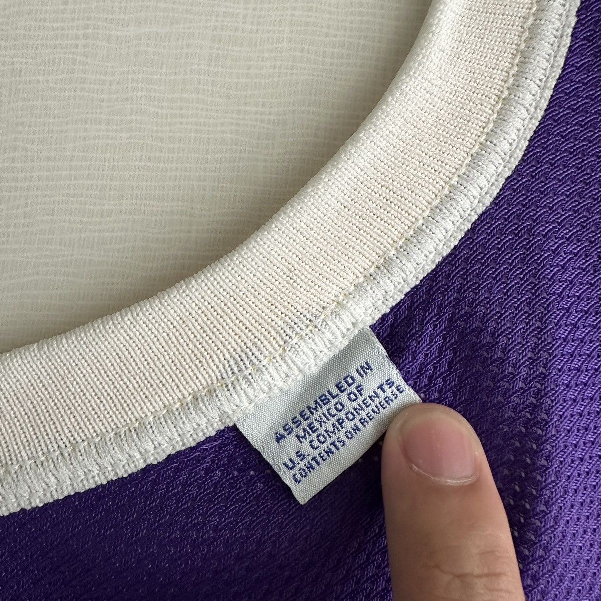 NBA × Vintage VINTAGE 90s NICK VAN EXEL LA LAKERS NBA CHAMPION JERSEY Size US L / EU 52-54 / 3 - 7 Thumbnail