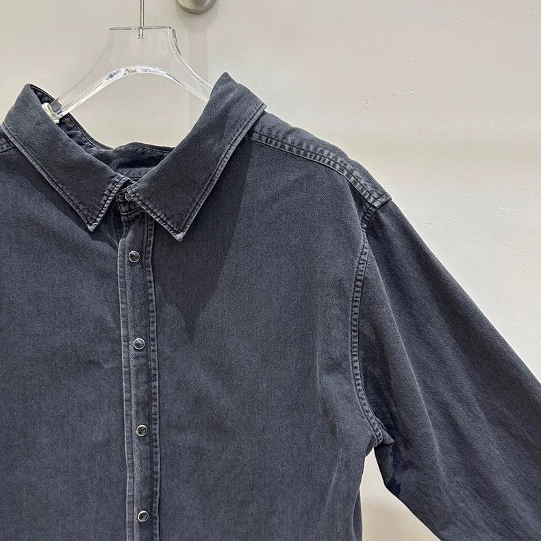 Balenciaga Balenciaga size 36 Black cotton lapel single-breasted long Size US XS / EU 42 / 0 - 3 Thumbnail