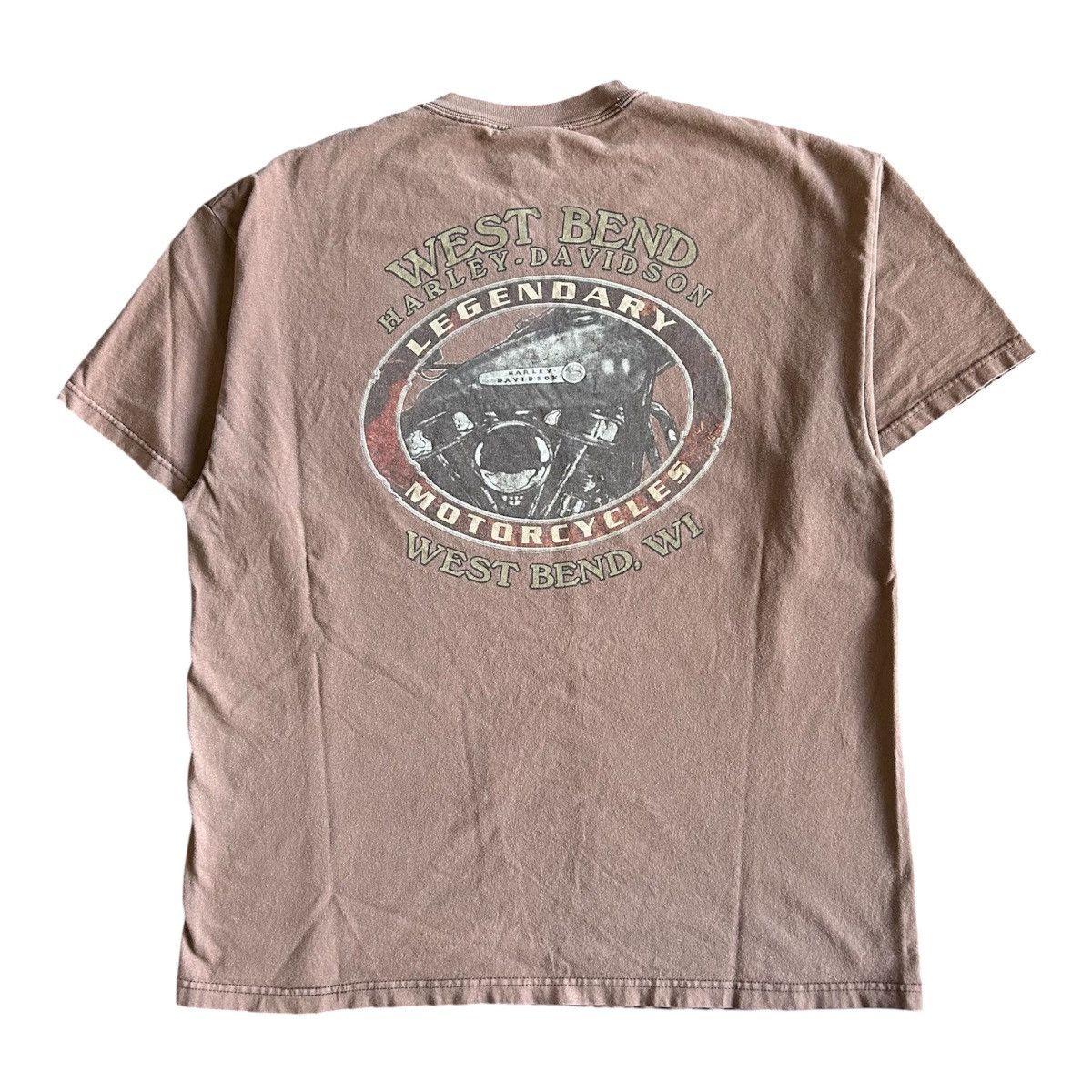 Harley Davidson Vintage Y2K Harley Davidson Skulls Tee Size US XL / EU 56 / 4 - 3 Thumbnail