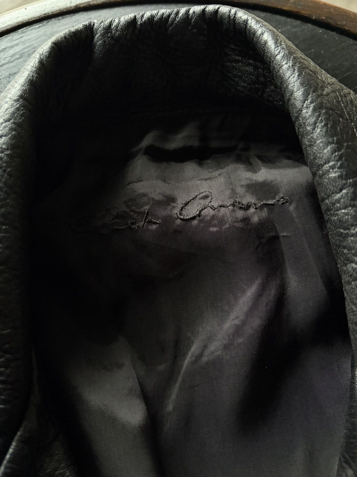 Rick Owens Rick Owens ss18 „DIRT” stooges leather jacket Size US XS / EU 42 / 0 - 5 Thumbnail