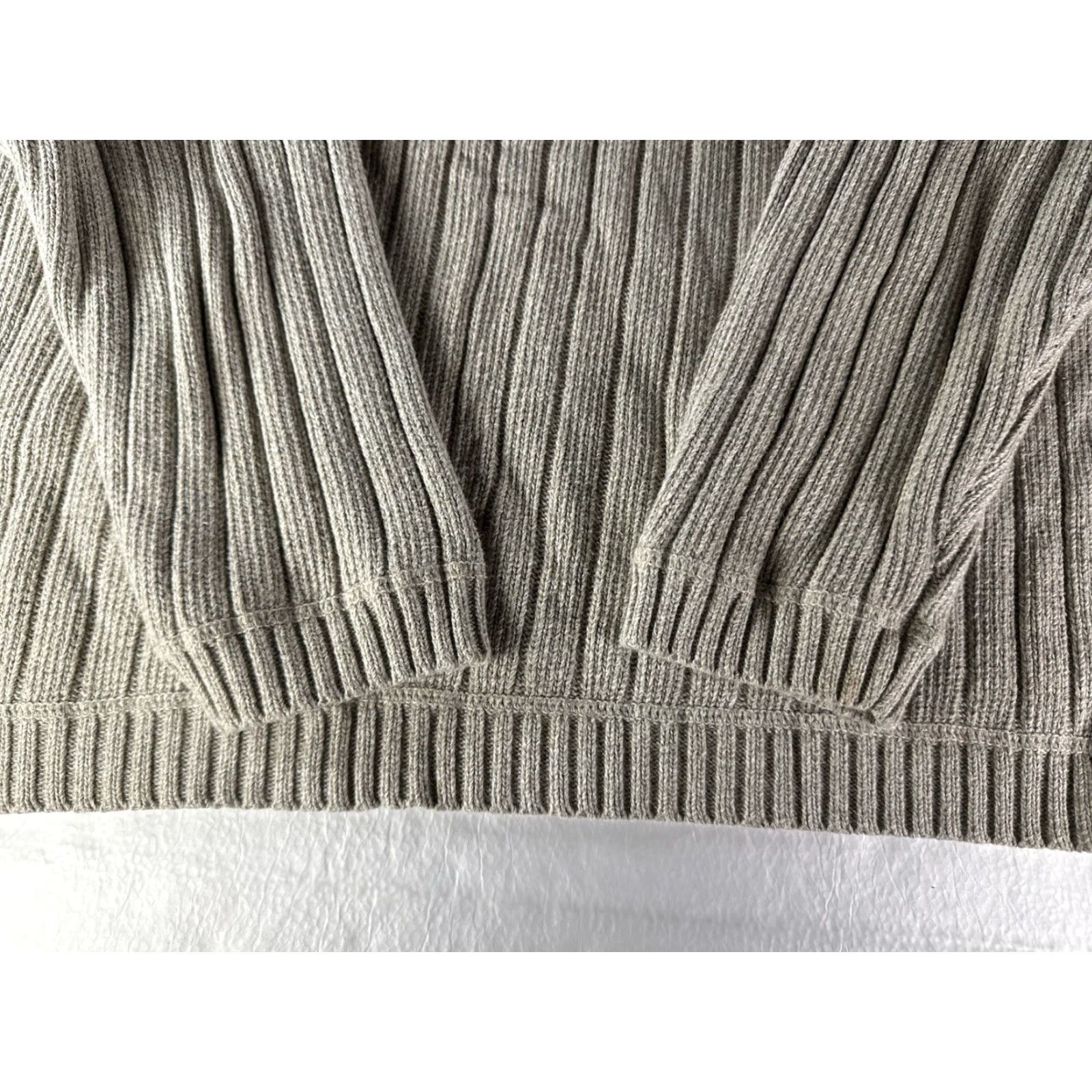 Eddie Bauer VTG Eddie Bauer Ribbed Sweater Mens 2XL Beige Tan Pullover Crewneck Grandpacore Size US XXL / EU 58 / 5 - 6 Thumbnail