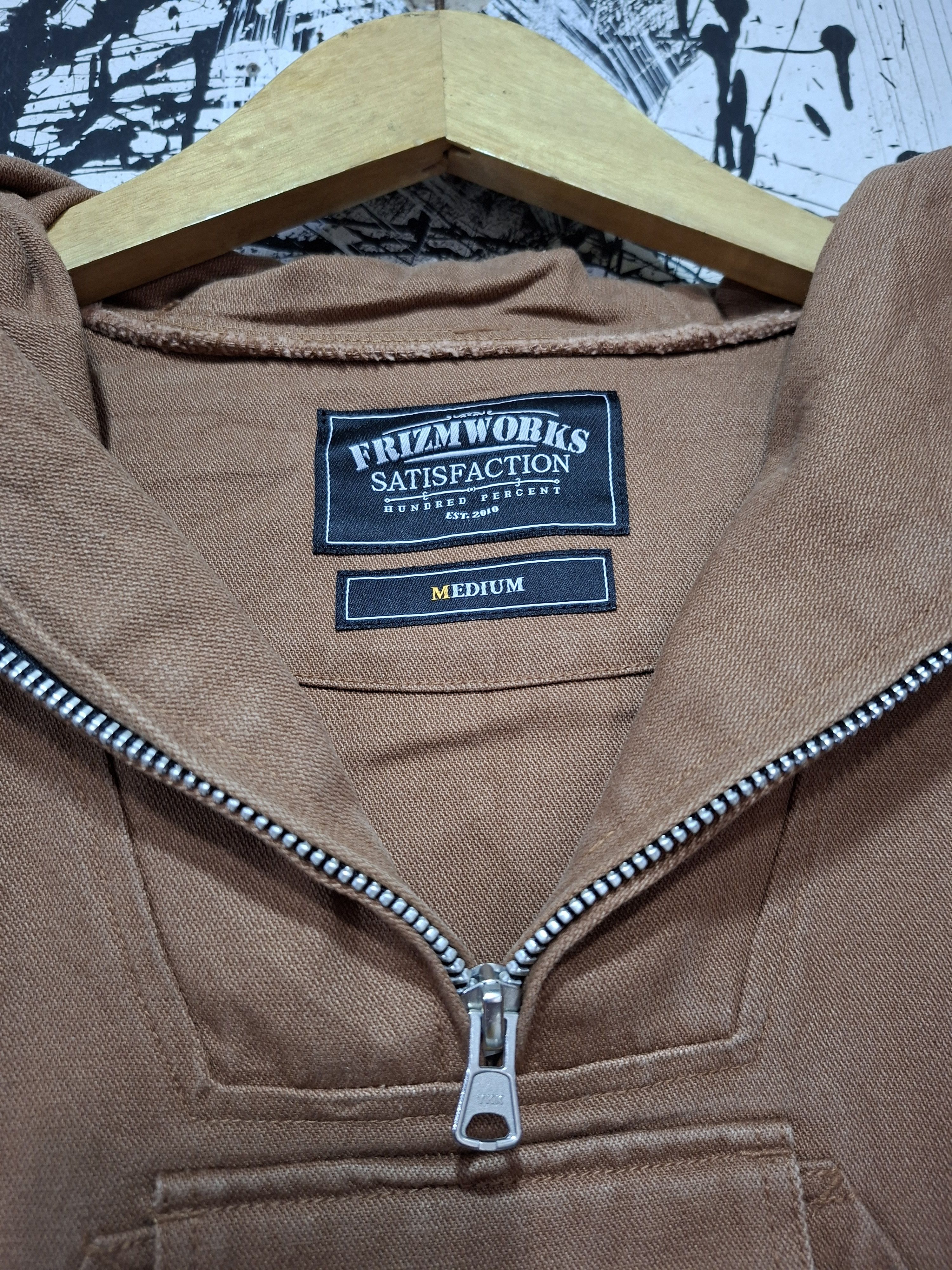 FrizmWORKS FRIMZWORKS X HARRIS TWEED COTTON WOOL ANORAK JACKET Size US M / EU 48-50 / 2 - 5 Thumbnail