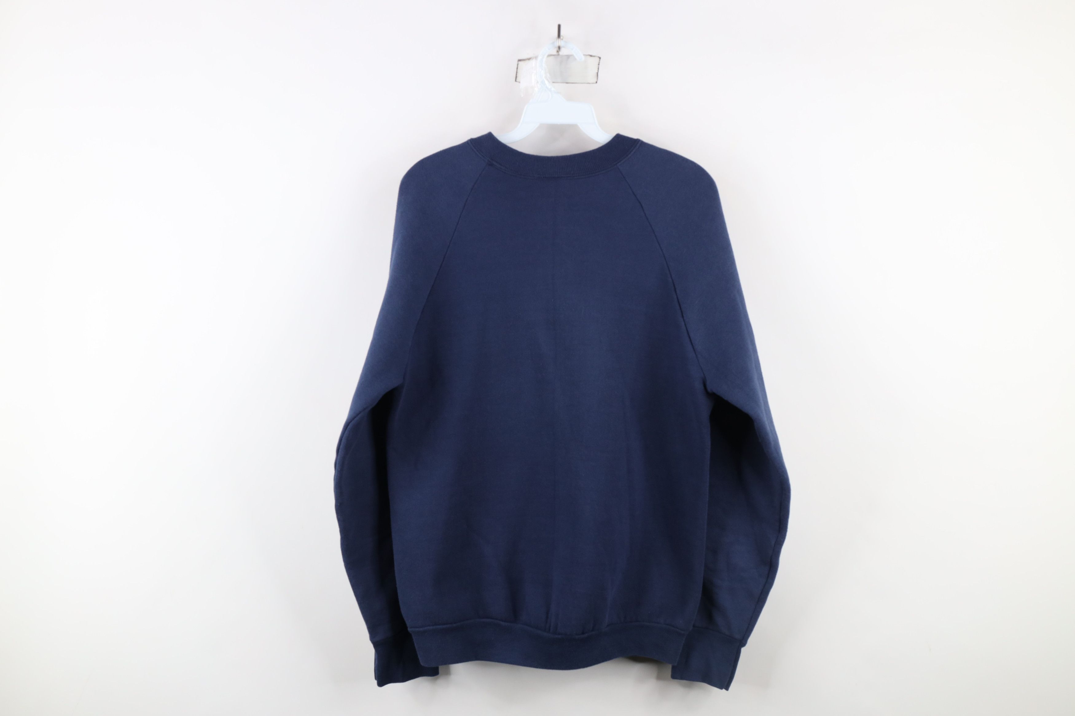 Vintage Vintage 90s Banff Canadian Rockies Sweatshirt Blue USA Size M / US 6-8 / IT 42-44 - 9 Thumbnail
