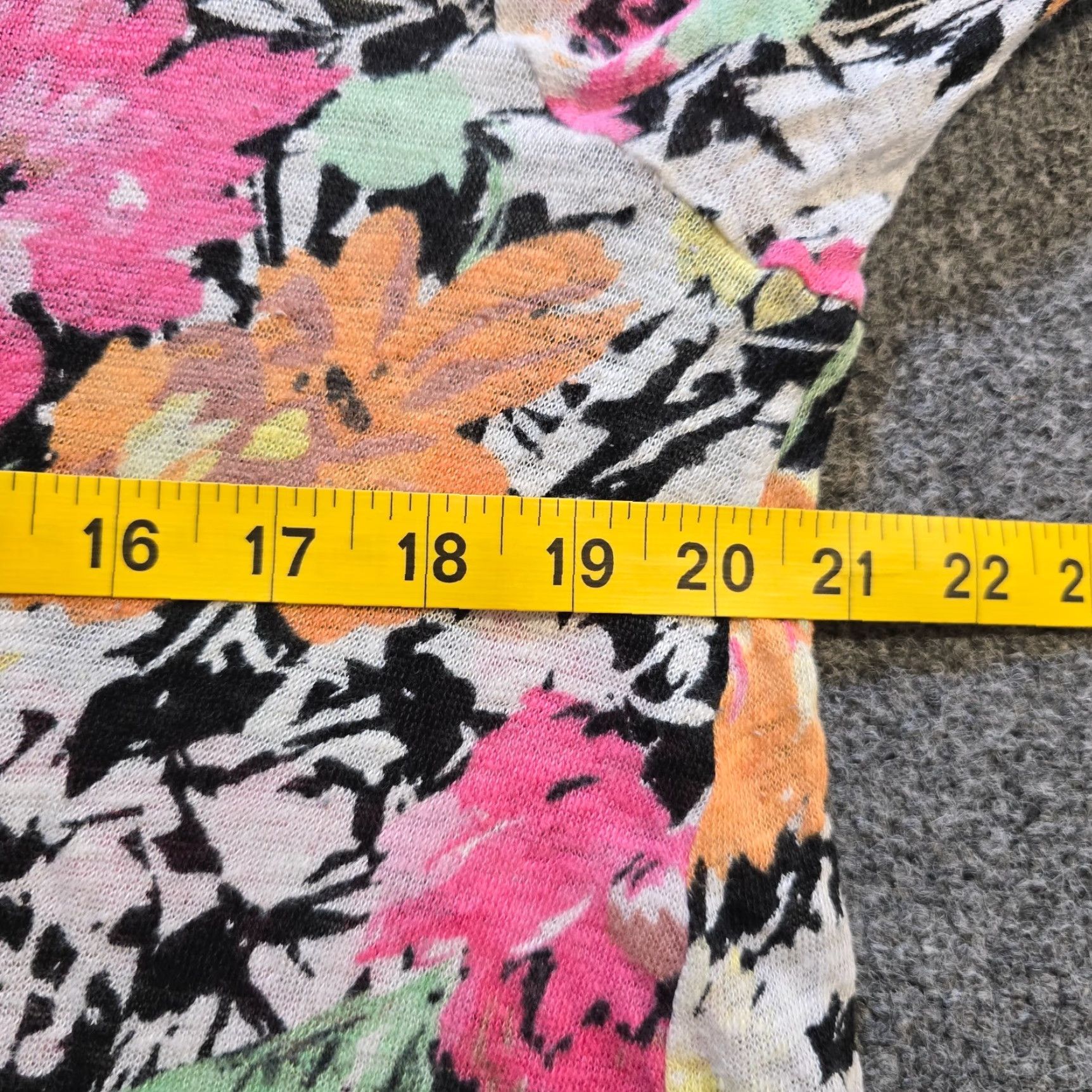 Ralph Lauren Lauren Ralph Lauren Top Women 1X Pink Floral Linen Boat Neck Stretch Casual Shirt Size XL / US 12-14 / IT 48-50 - 5 Thumbnail