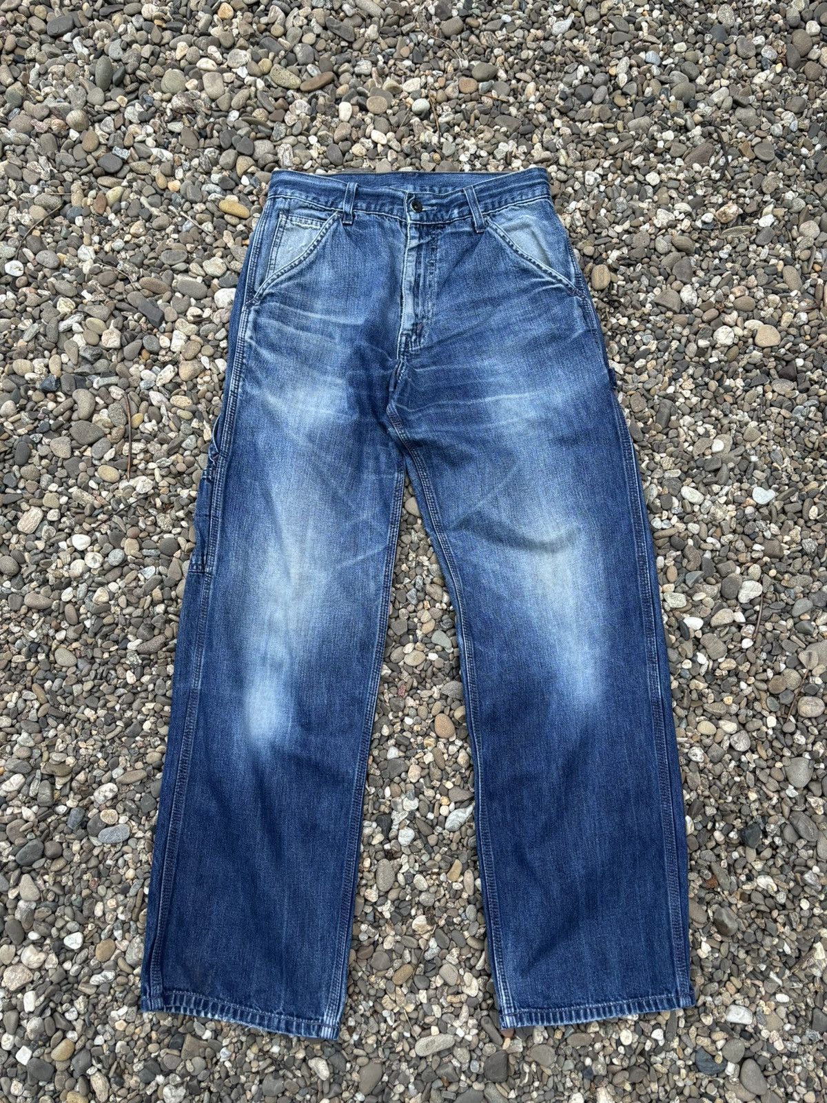 Levi's × Vintage Vintage Levis All Duty 1999 Carpenter Denim Pants Size US 30 / EU 46 - 1 Thumbnail