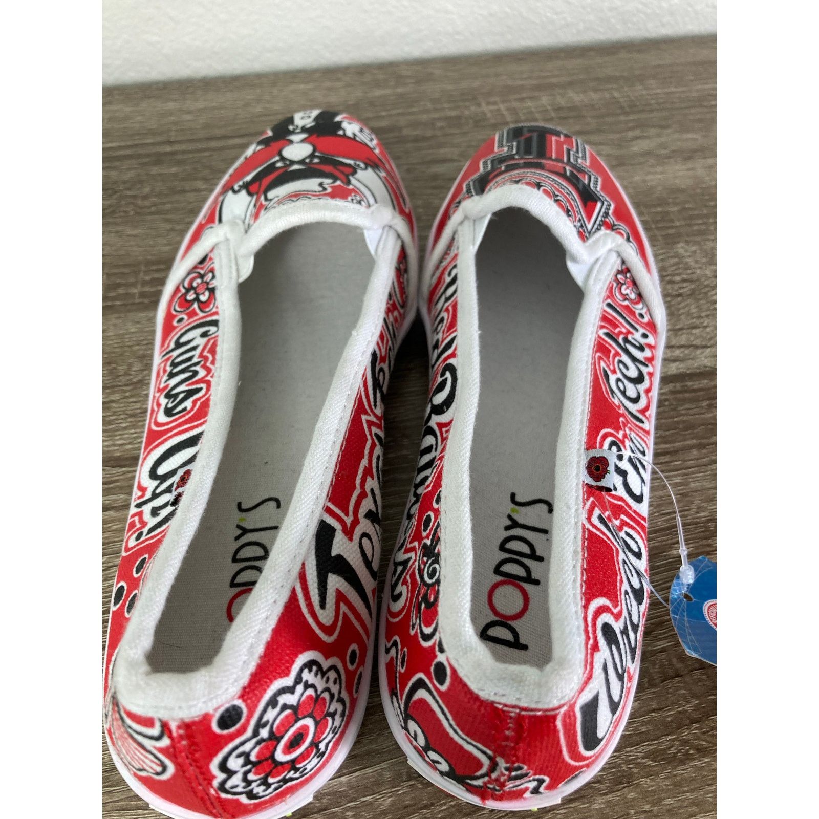 Other NCAA Women's Texas Tech Red Raiders Slip-On Shoes Size 8 NEW Size US 8 / IT 38 - 9 Thumbnail