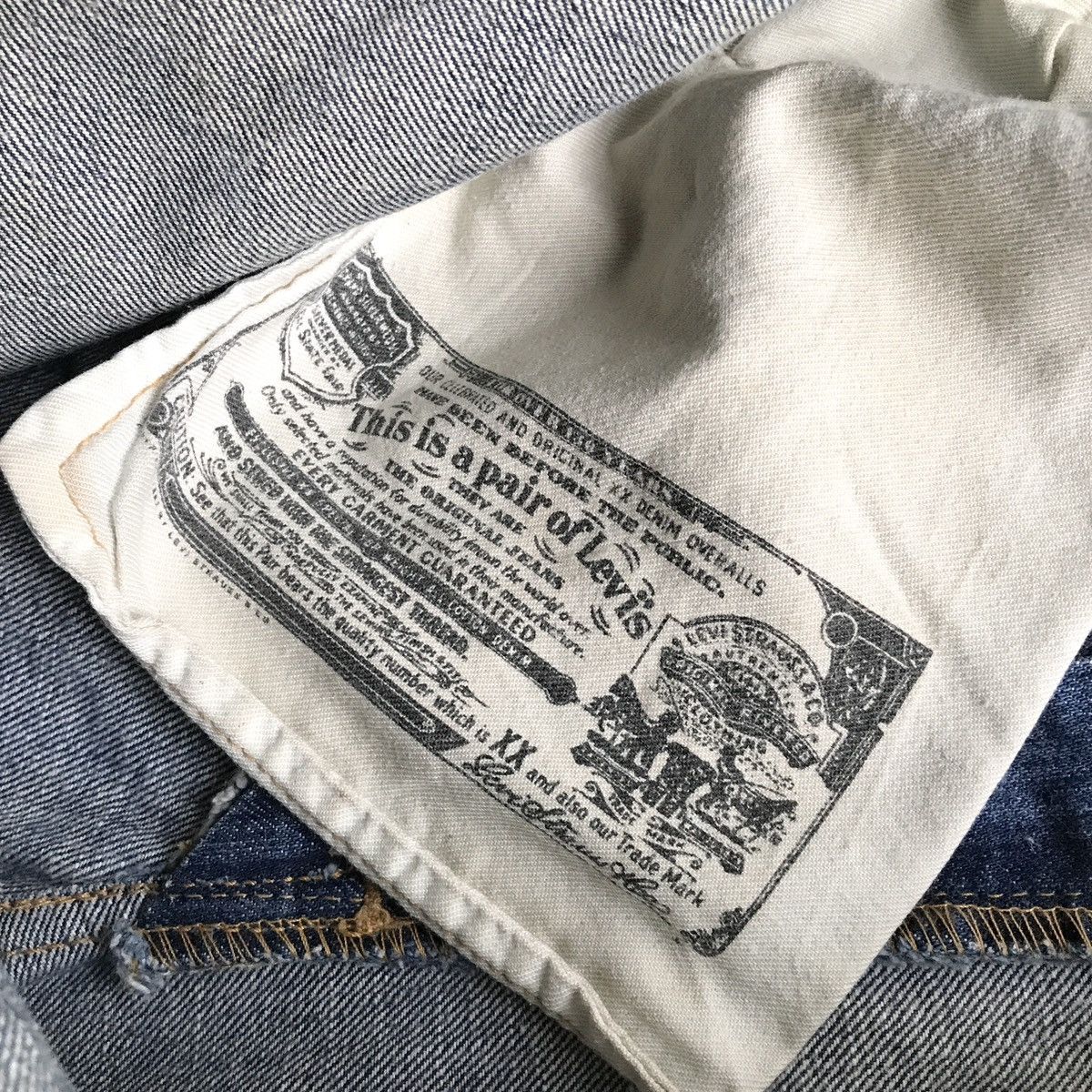 Levi's Levi’s Strauss Lot. 501 Vintage 2000s Distressed Denim Size US 29 - 12 Thumbnail