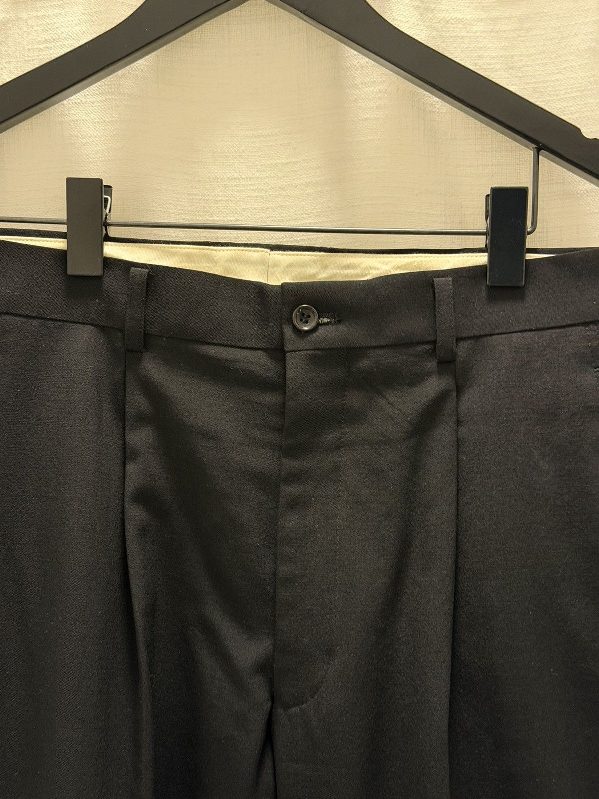 Comme des Garcons Homme Plus Vintage CDG Homme Plus Single Pleat Trousers Size US 30 / EU 46 - 2 Thumbnail