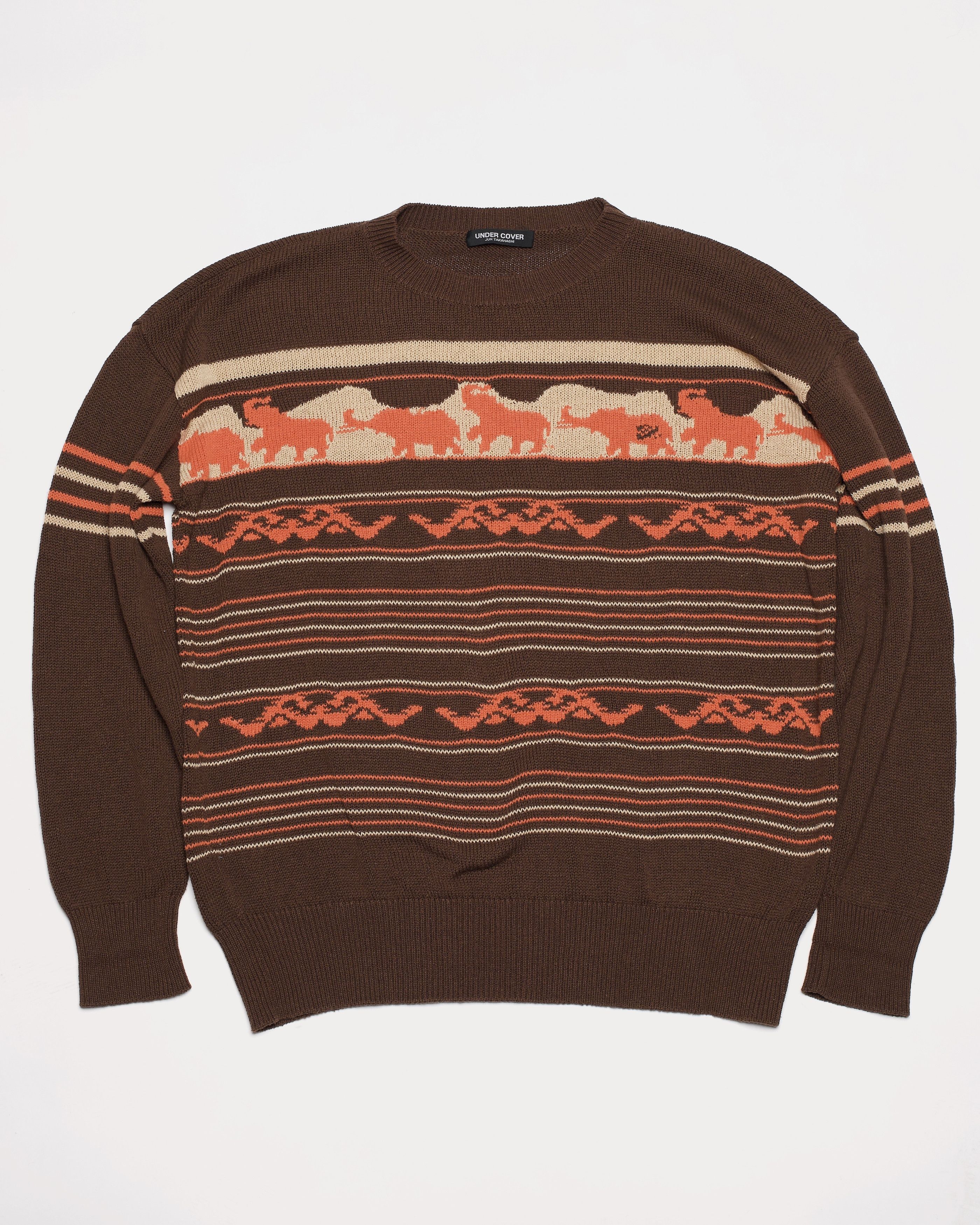 Undercover Undercover Spring-Summer 1997 Elephant Knit Size US L / EU 52-54 / 3 - 1 Thumbnail