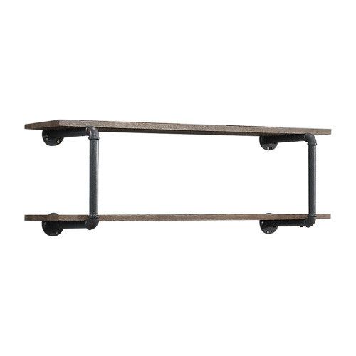 Designer × Homemade ACME Brantley Wall Rack in Antique Oak & Sandy Gray Finish 3 Size US L / EU 52-54 / 3 - 4 Thumbnail