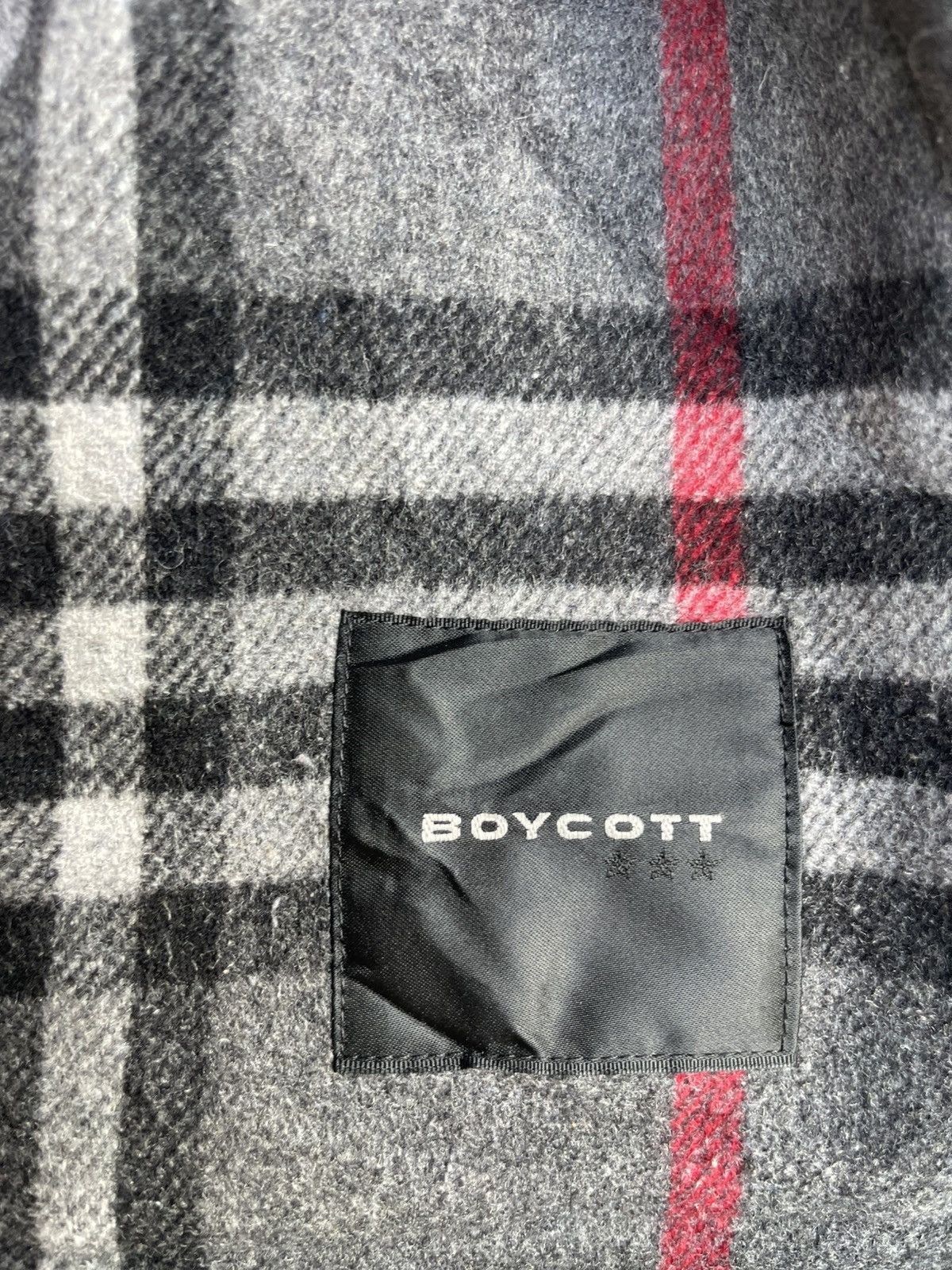 Boycott Boycott Wool Toggle Duffle Coat with Faux Fur Hood Size US S / EU 44-46 / 1 - 3 Thumbnail