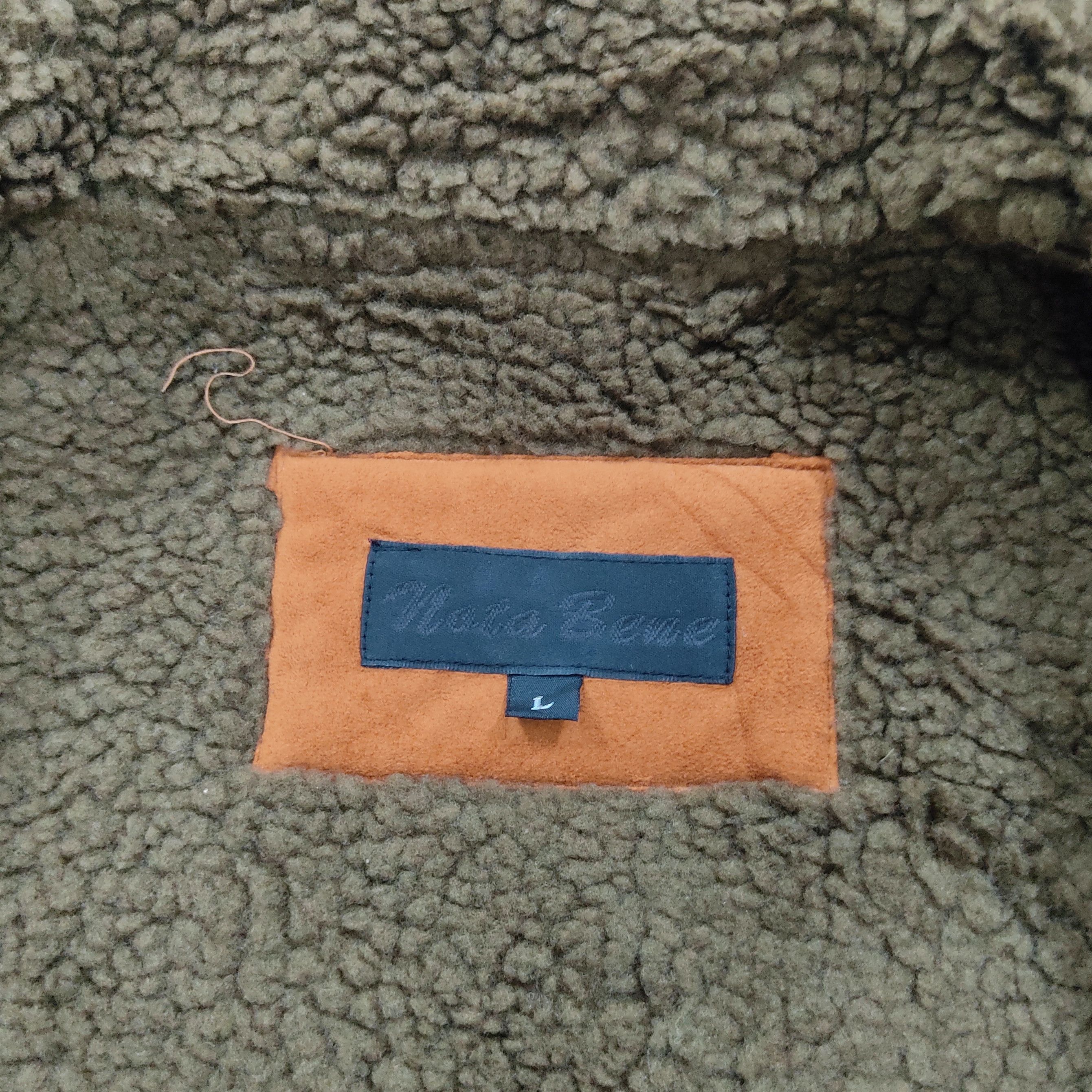 20471120 × Japanese Brand NOTA BANE Faux Sheepskin Shearling Sherpa Jacket Size US L / EU 52-54 / 3 - 12 Thumbnail