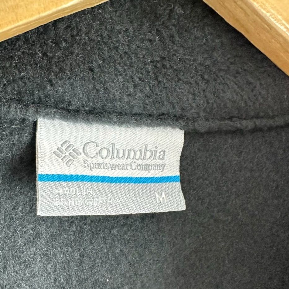 Vintage Columbia Fleece Full Zip Vest Womens M Black Outdoor Hiking Casual Size M / US 6-8 / IT 42-44 - 3 Thumbnail