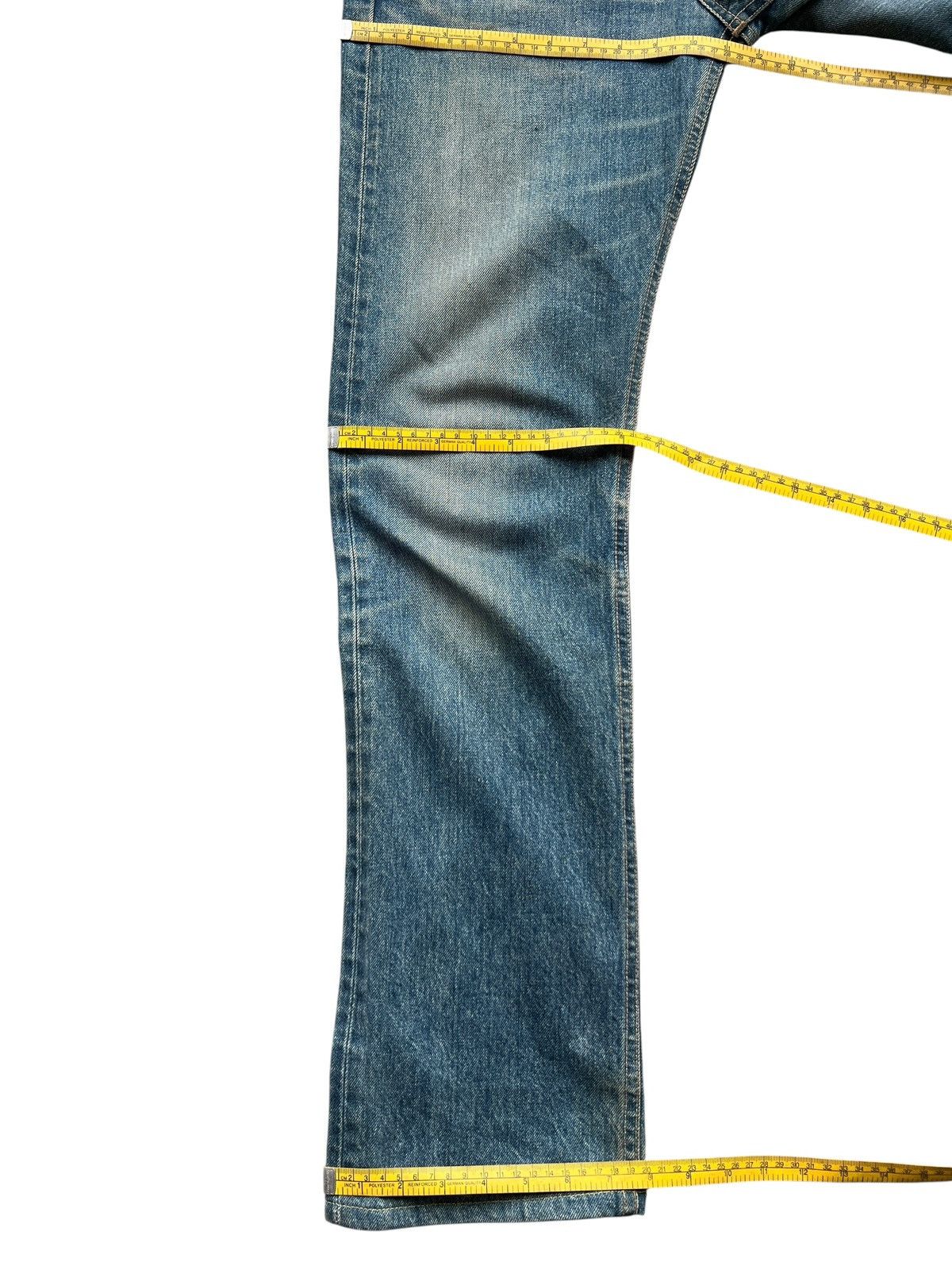 Fiorucci Vintage Fiorucci Distressed Selvedge Denim Jeans 31x32 Size US 31 - 16 Thumbnail