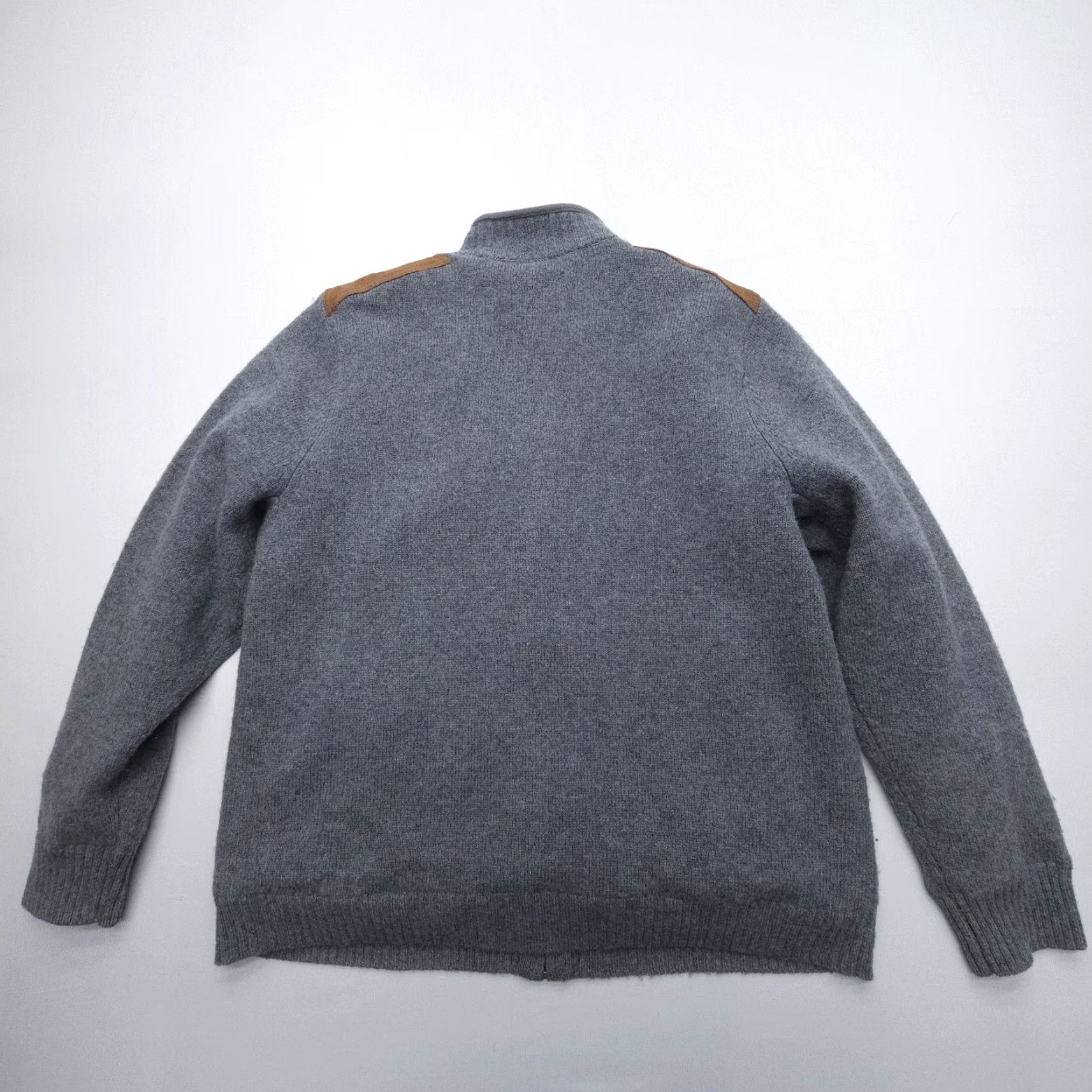 Vintage Duluth Windproof Wool Zip Sweater Mens XL Gray Fisherman Knit Shirt Jacket Bomber Style Regular Layered Knit Windproof Lined USA Outdoor Vintage No Size US XL / EU 56 / 4 - 2 Thumbnail