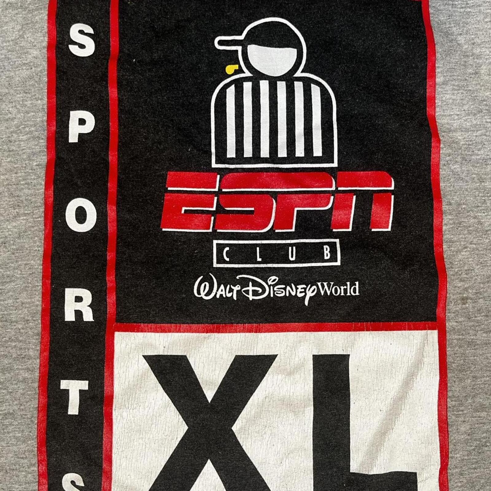 Disney Vintage ESPN Club Walt Disney World Graphic Sleeveless Shirt Size US XL / EU 56 / 4 - 2 Thumbnail