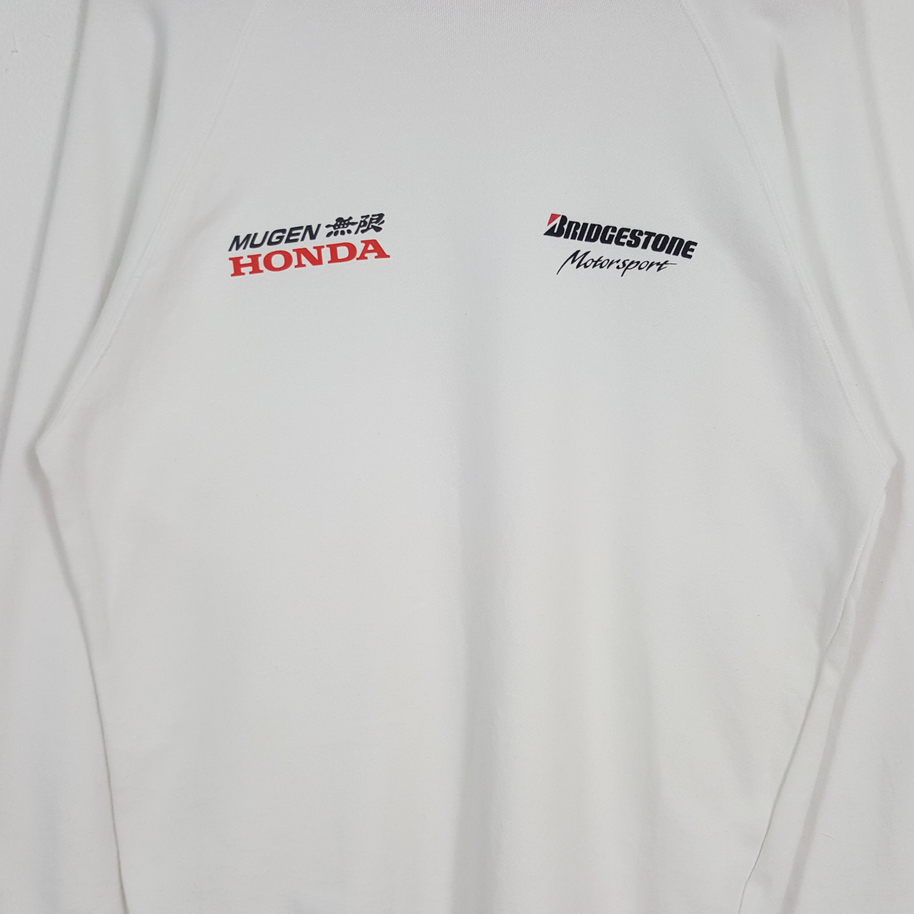 Honda × Vintage Vintage Mugen Honda Bridgestone Japan Racing Team Sweatshirt Size US S / EU 44-46 / 1 - 4 Thumbnail