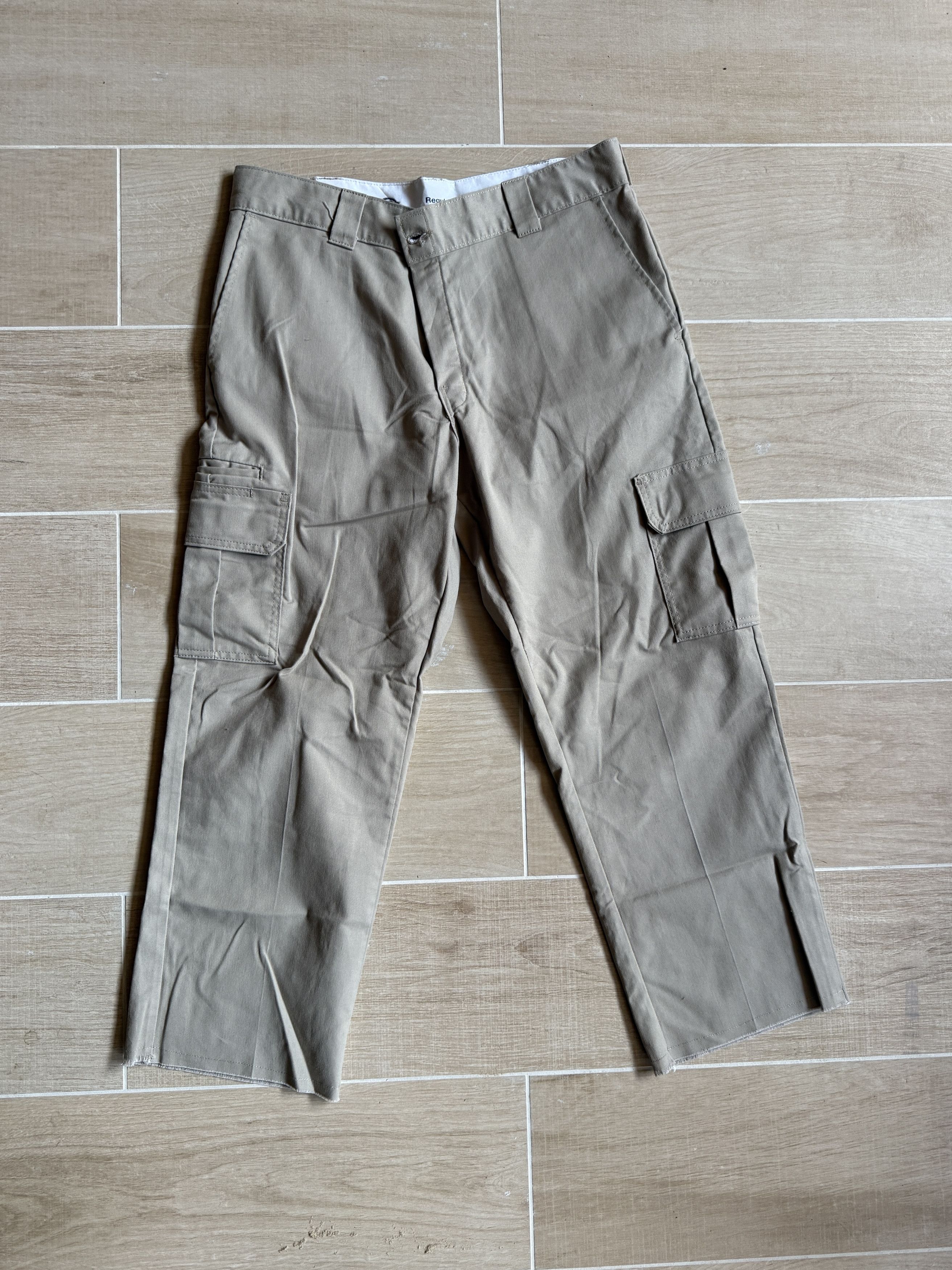 Dickies Dickies Men's Tan/Beige Cropped Work Pant Size US 36 / EU 52 - 4 Thumbnail